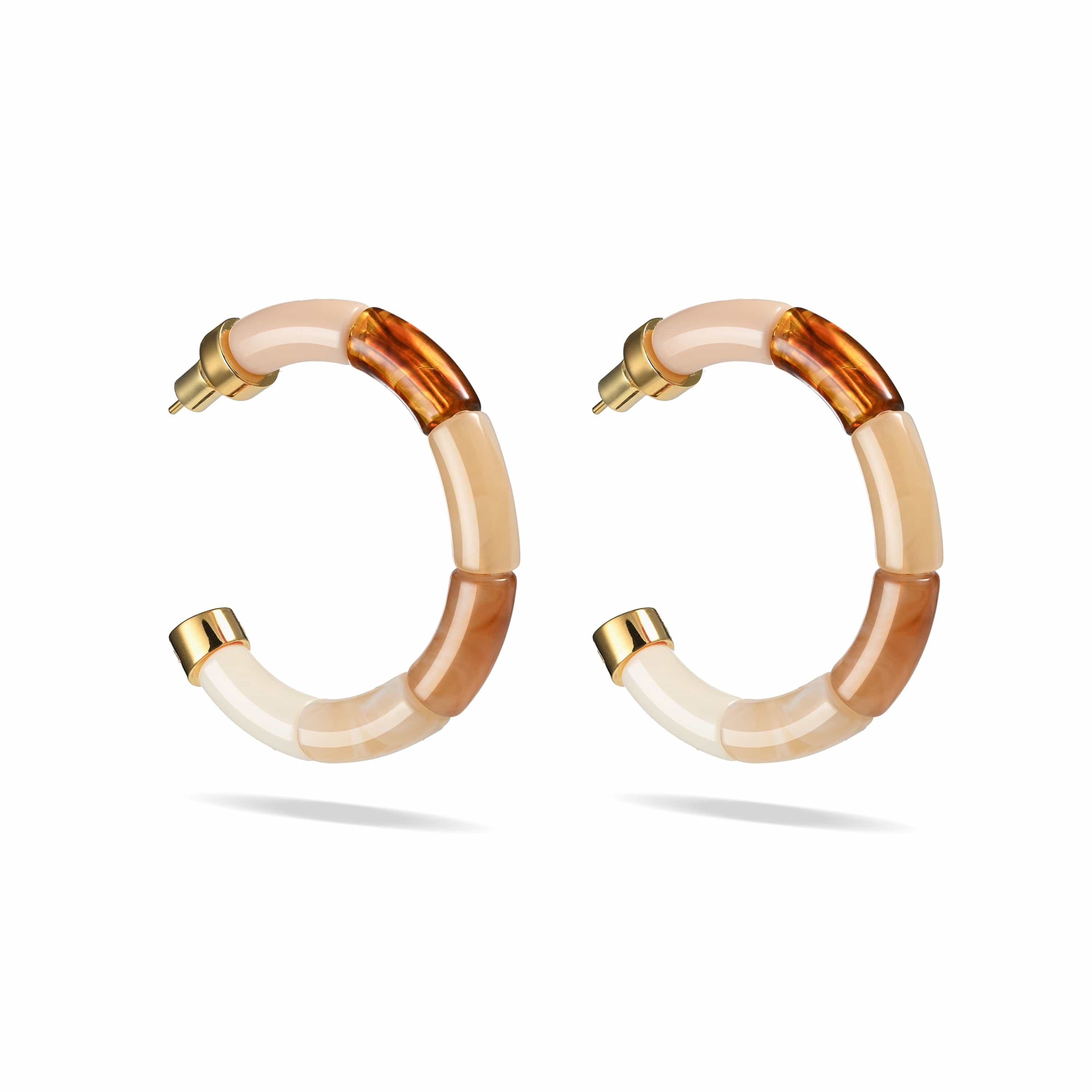 Boucles d'oreilles Bola - CAFÉ Parabaya