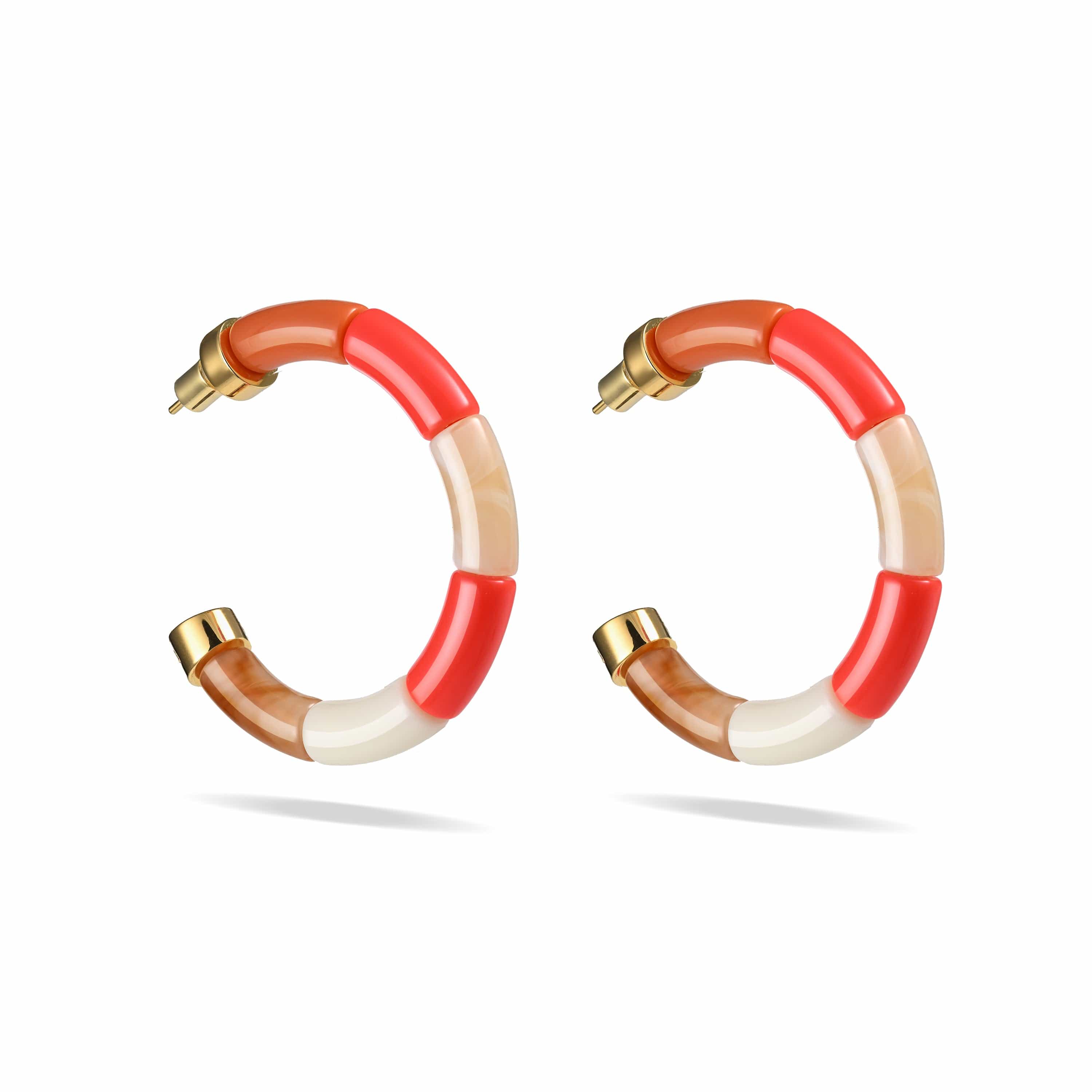 Boucles d'oreilles Bola - LARANJA Parabaya