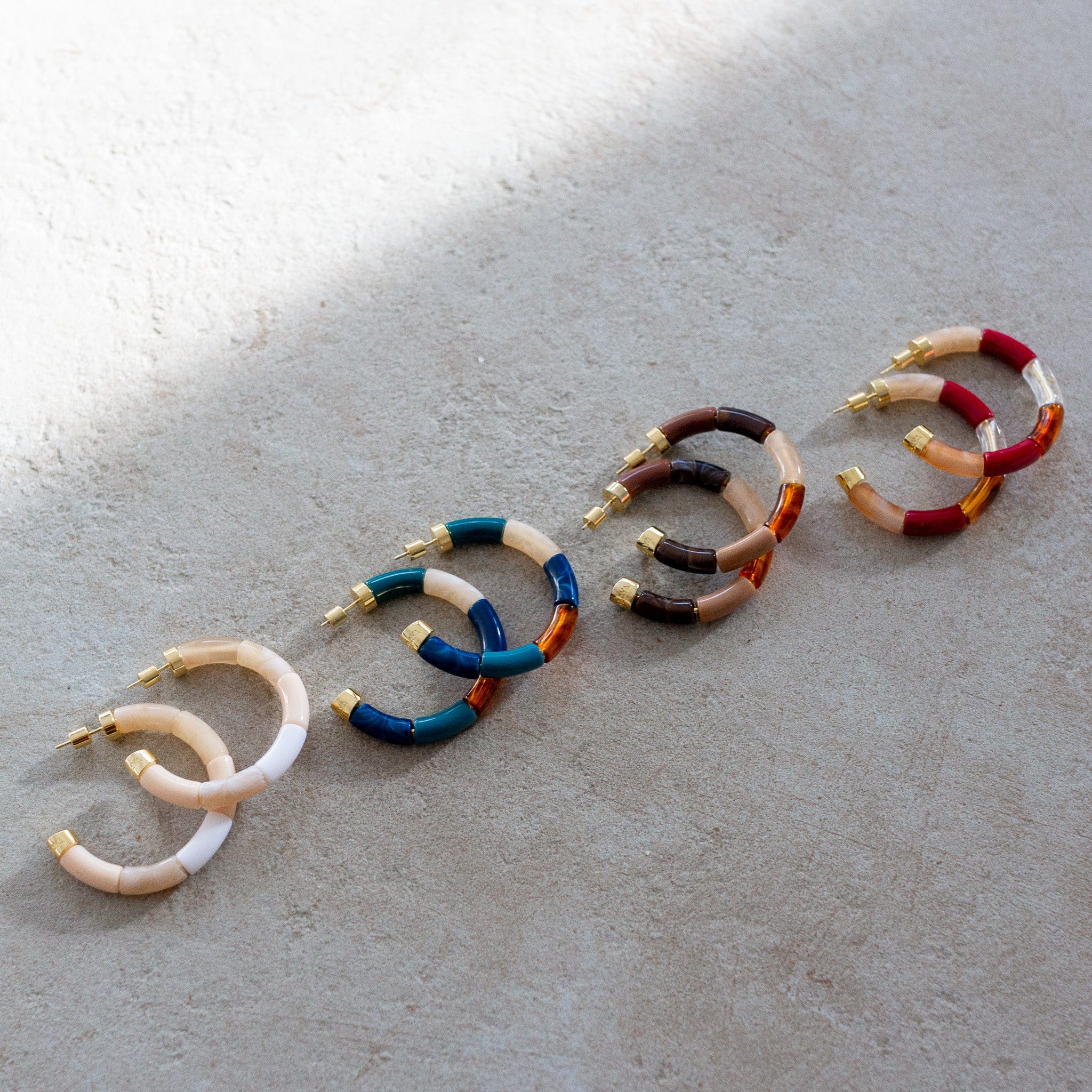 Boucles d'oreilles Bola Moca Parabaya