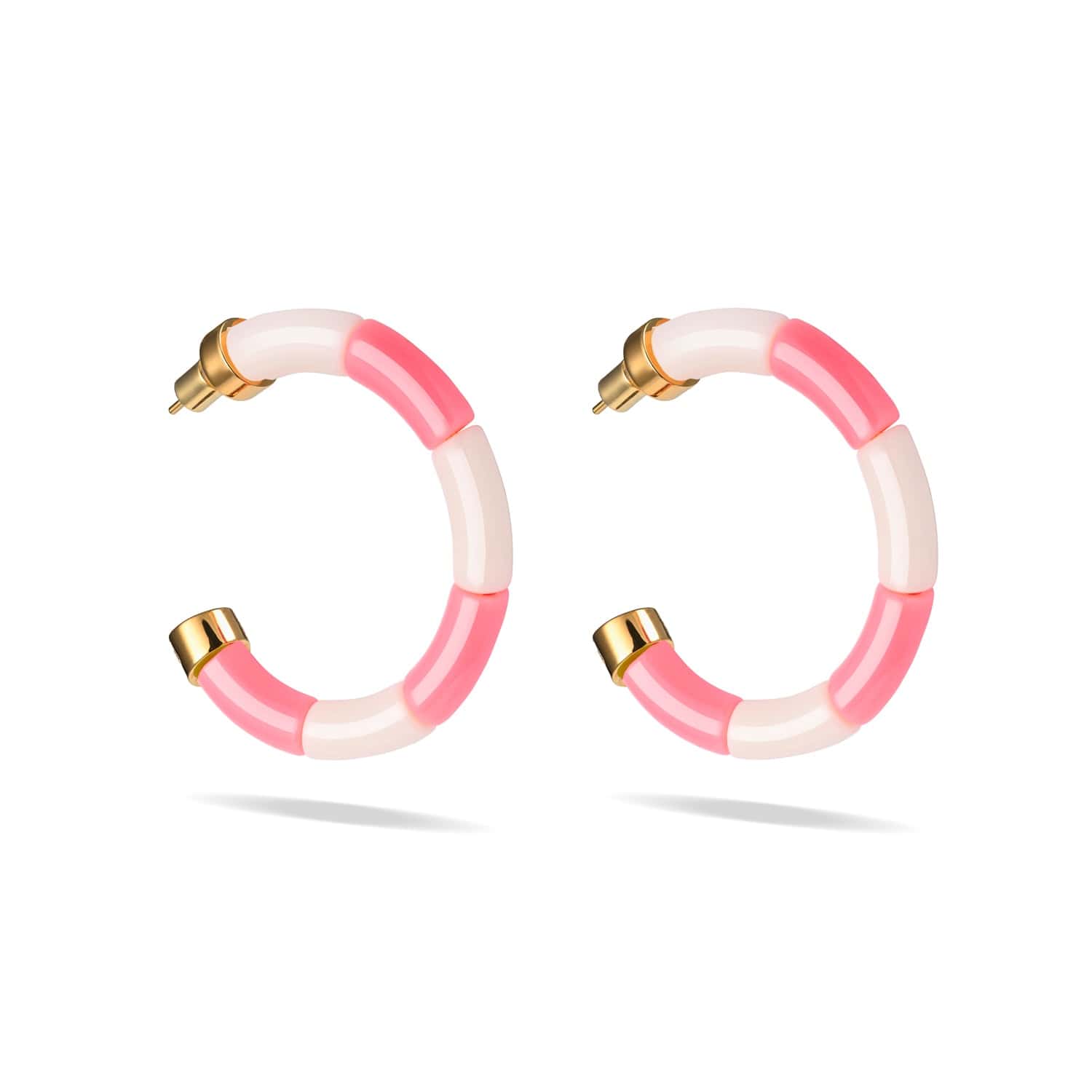 Boucles d'oreilles Bola Riviera Rosado Parabaya