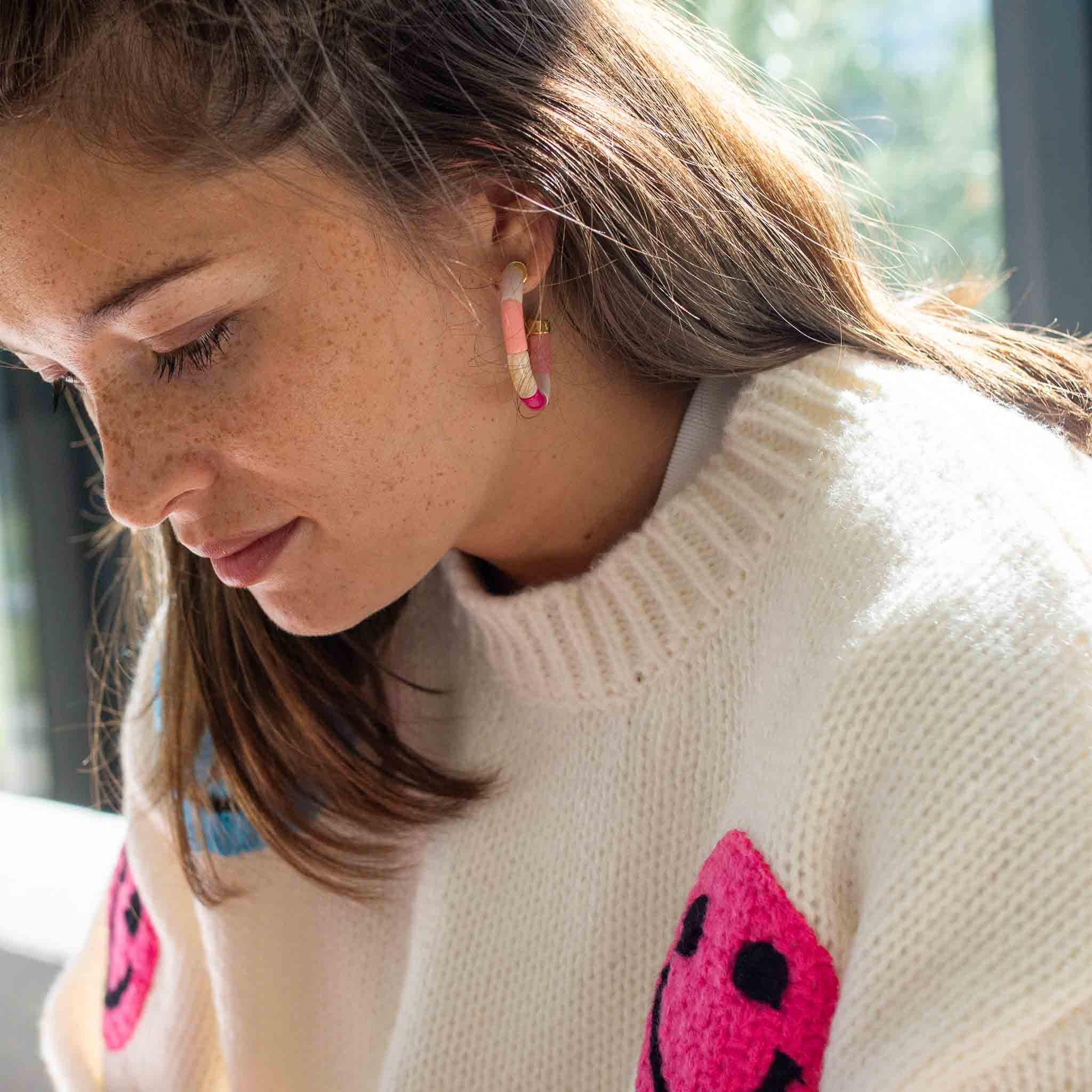 Boucles d'oreilles Bola - ROSA Parabaya