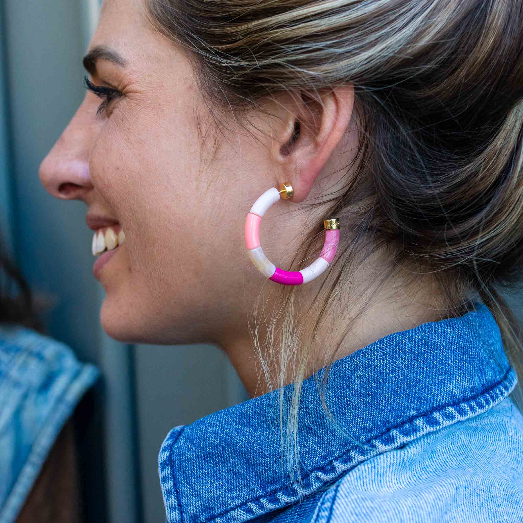 Boucles d'oreilles Bola - ROSA Parabaya