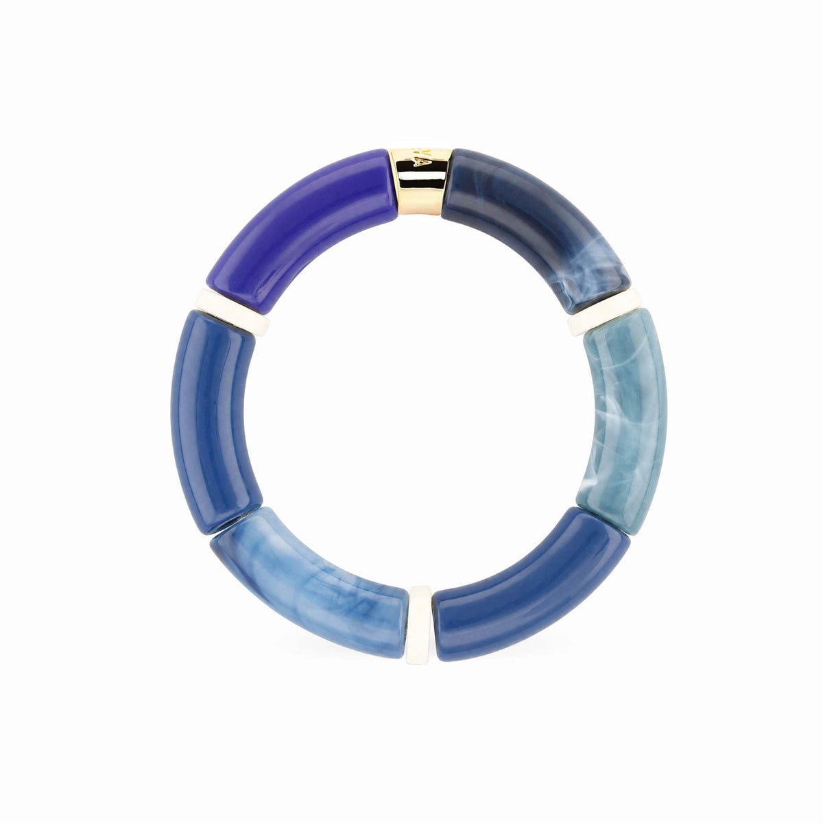 Bracelet bleu cobalt femme | Pipoca Cobalt Parabaya Parabaya