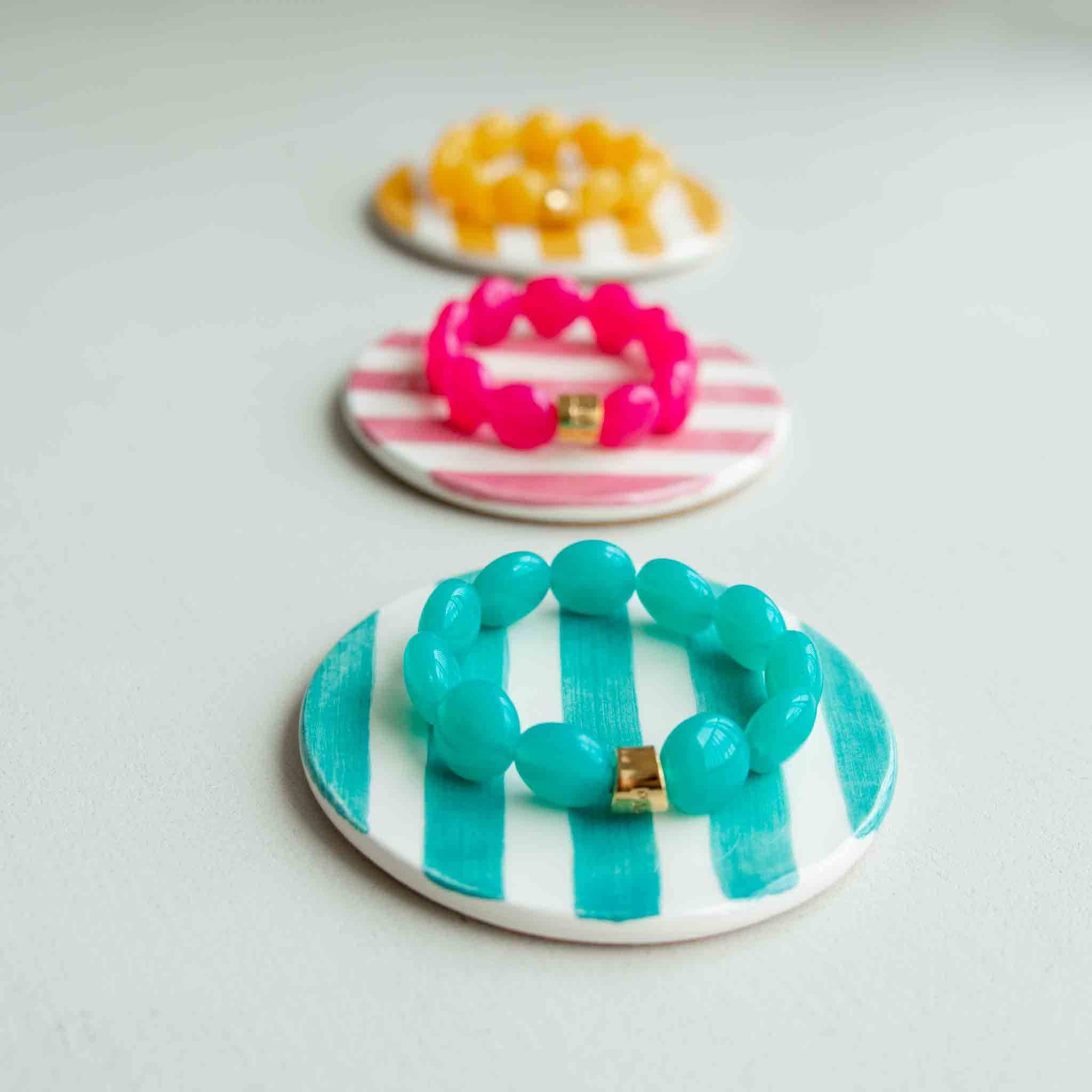 Bracelet Bombom Turquesa Parabaya