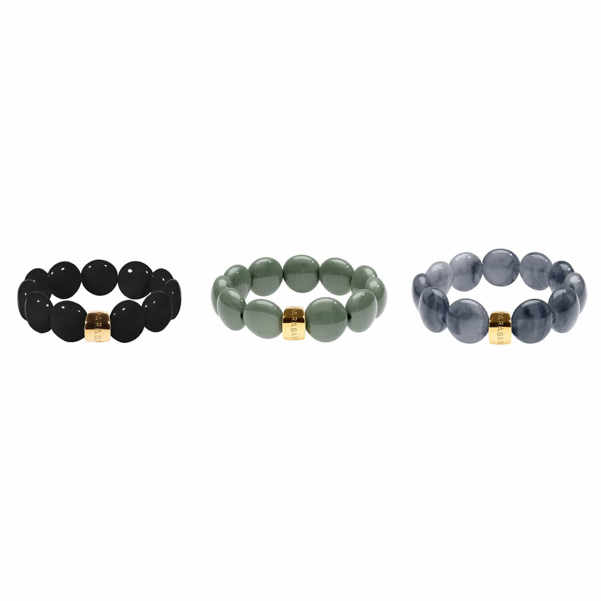 Bracelet kaki gris femme | Bombom Jungle Parabaya Parabaya