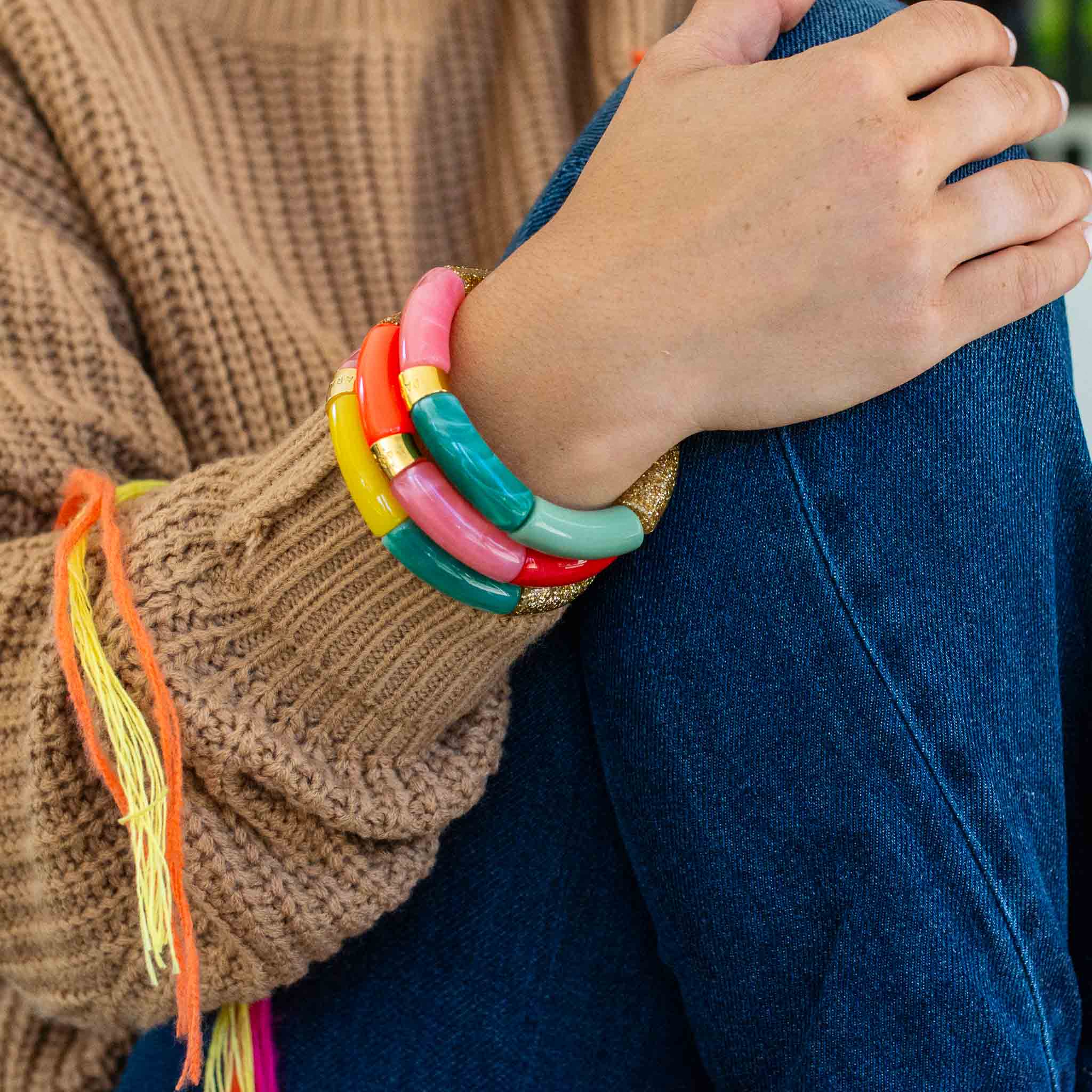 Bracelet pipoca Beijo-ouro Parabaya