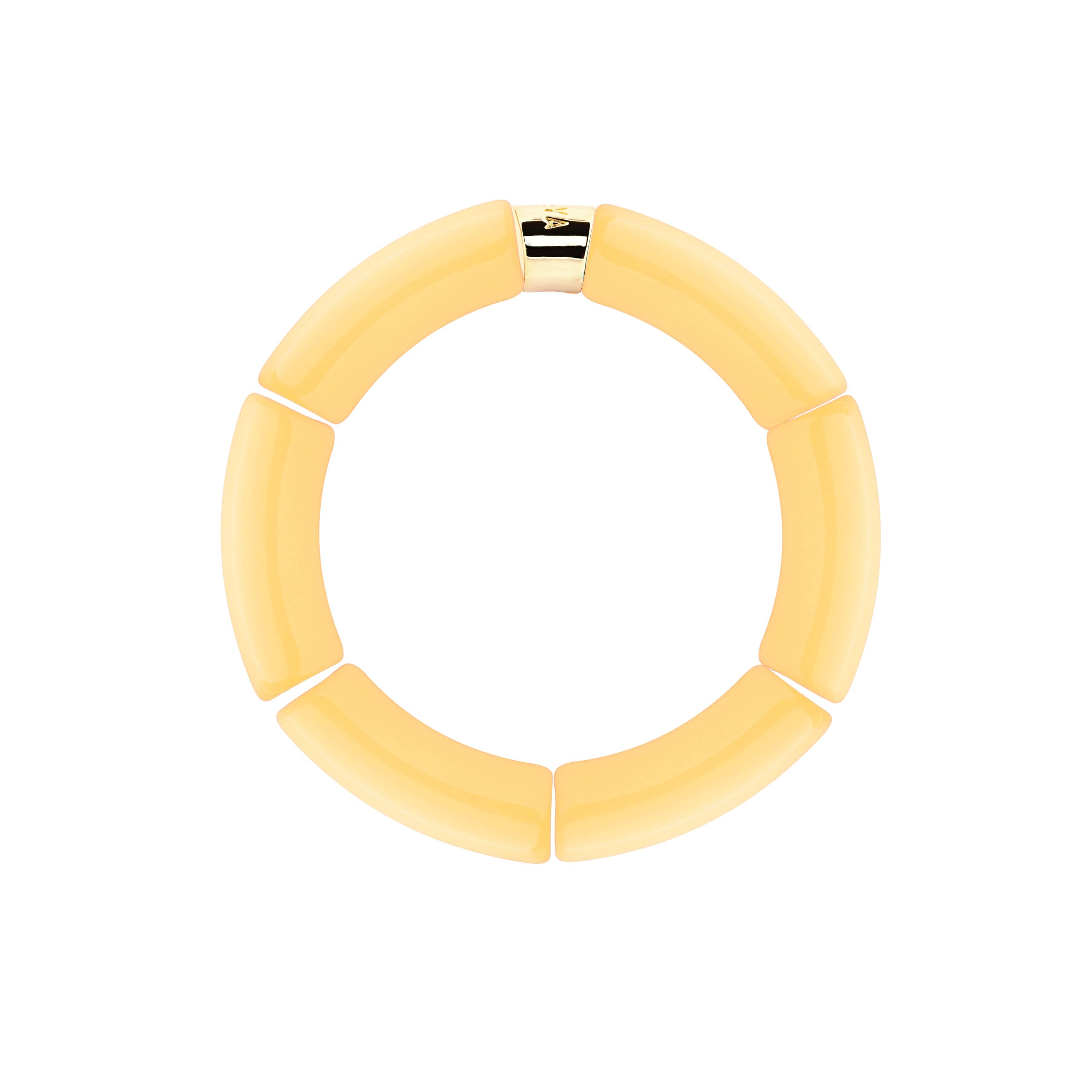 Bracelet Pipoca Brasil Riviera-Amarelo Parabaya