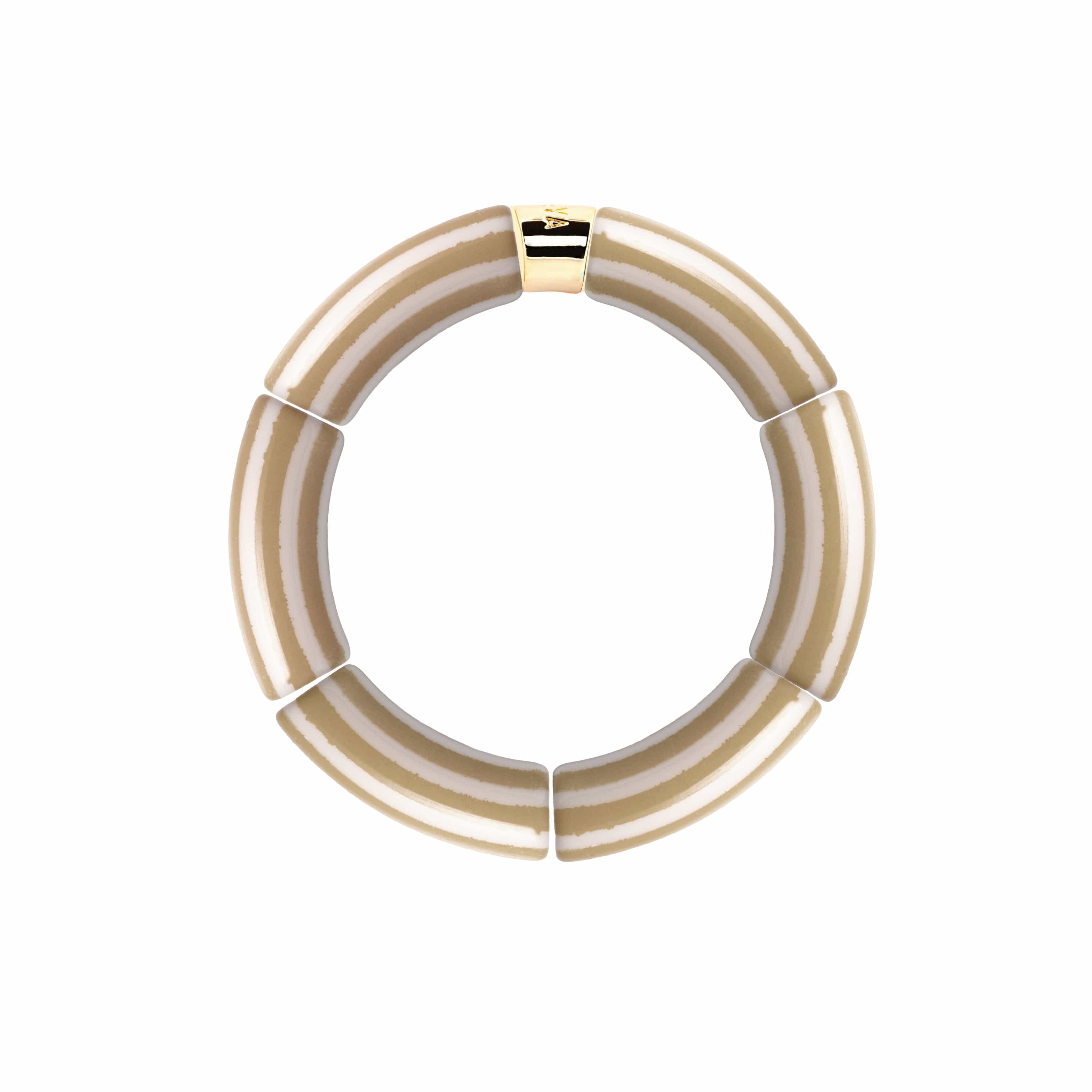 Bracelet Pipoca Brasil Riviera-Beige Parabaya