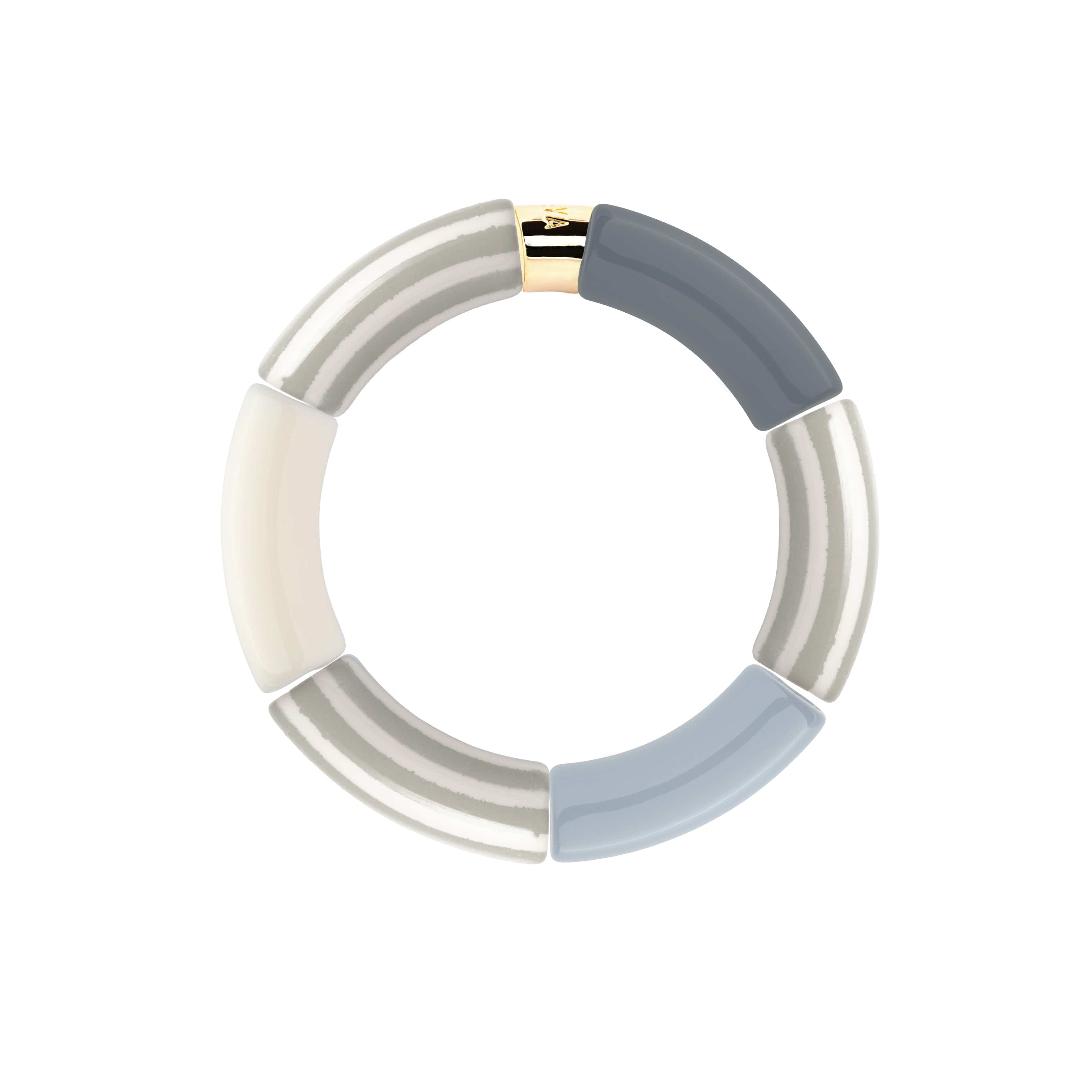 Bracelet Pipoca Brasil Riviera-Cinza Parabaya