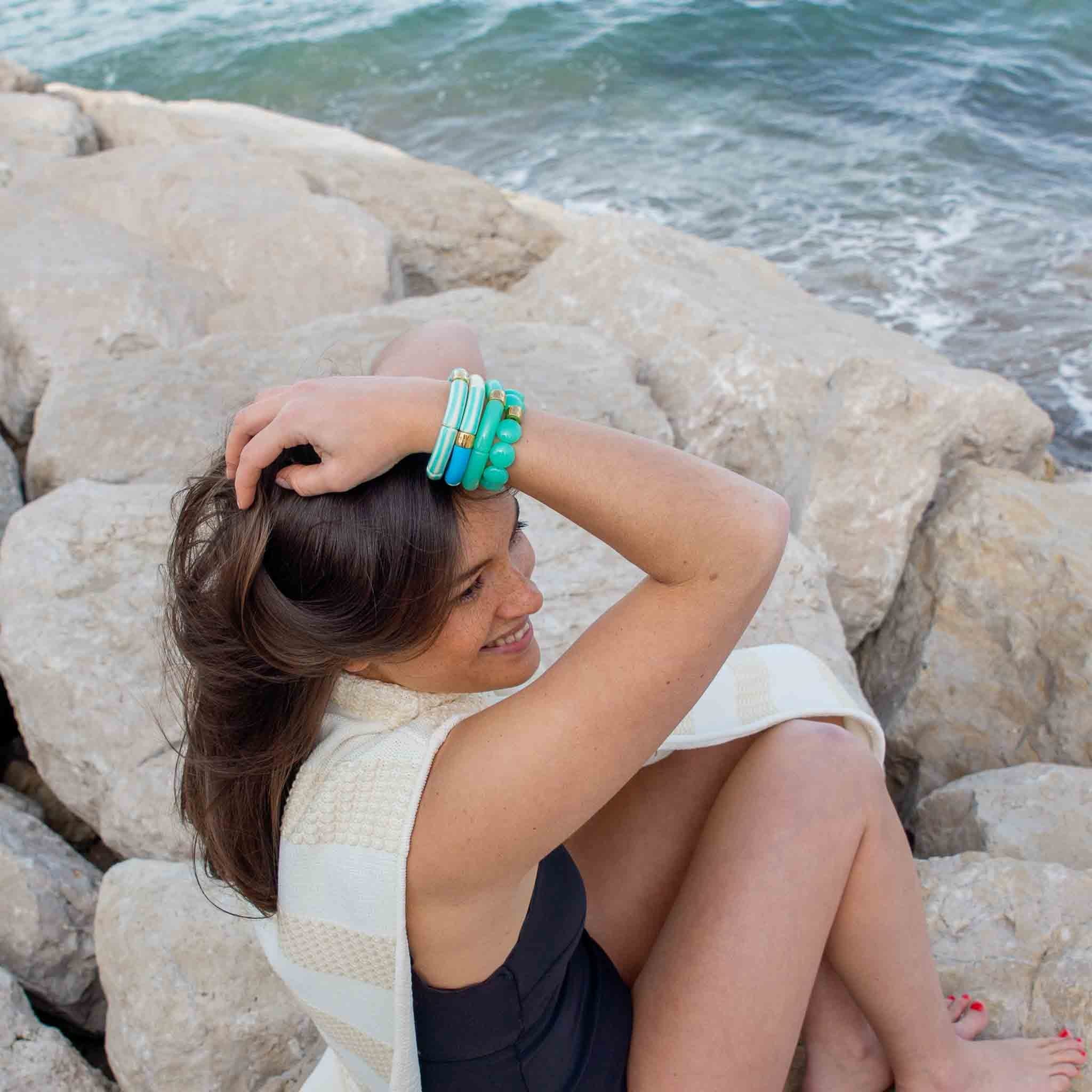 Bracelet Pipoca Brasil Riviera Lagon Parabaya