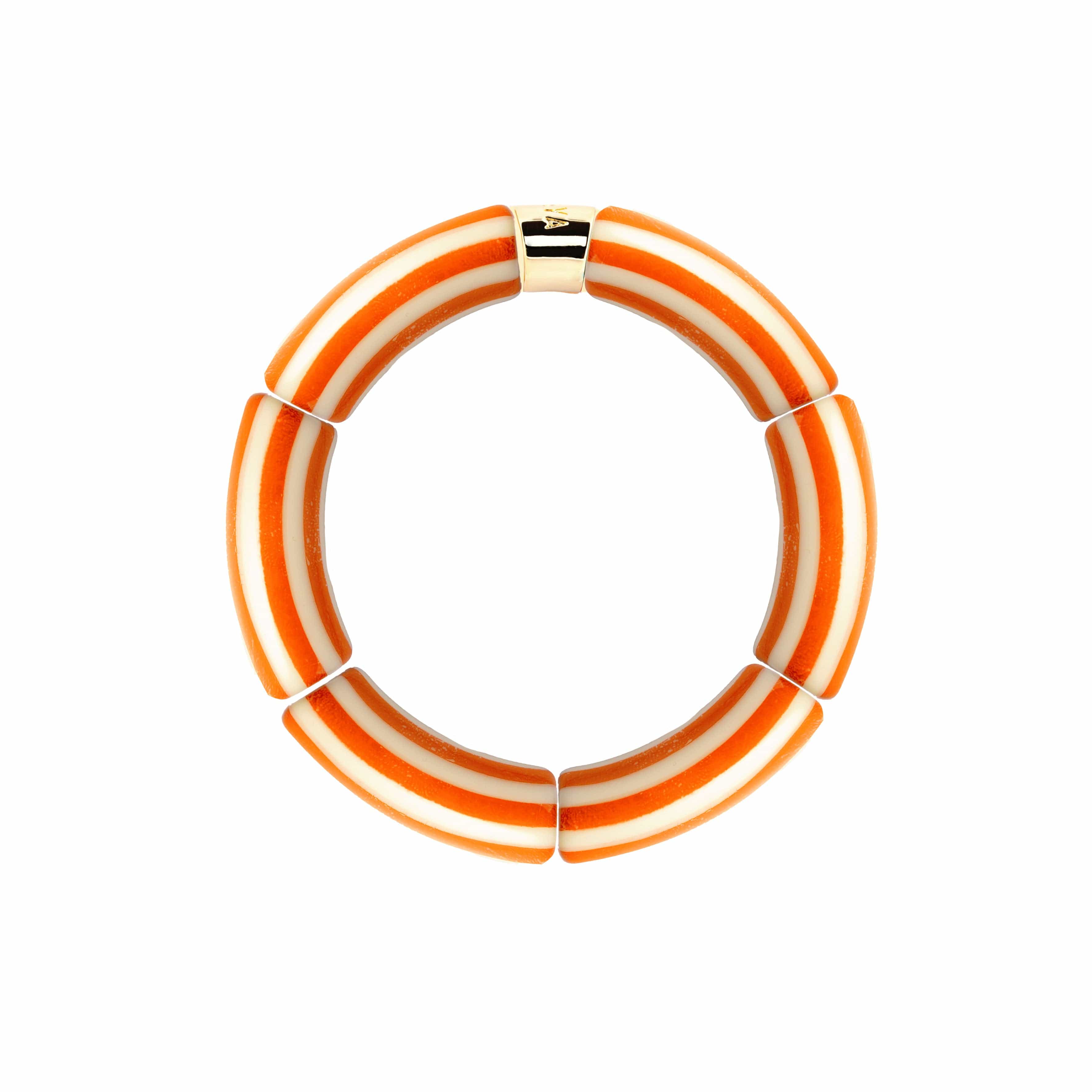 Bracelet Pipoca Brasil Riviera Laranja Parabaya