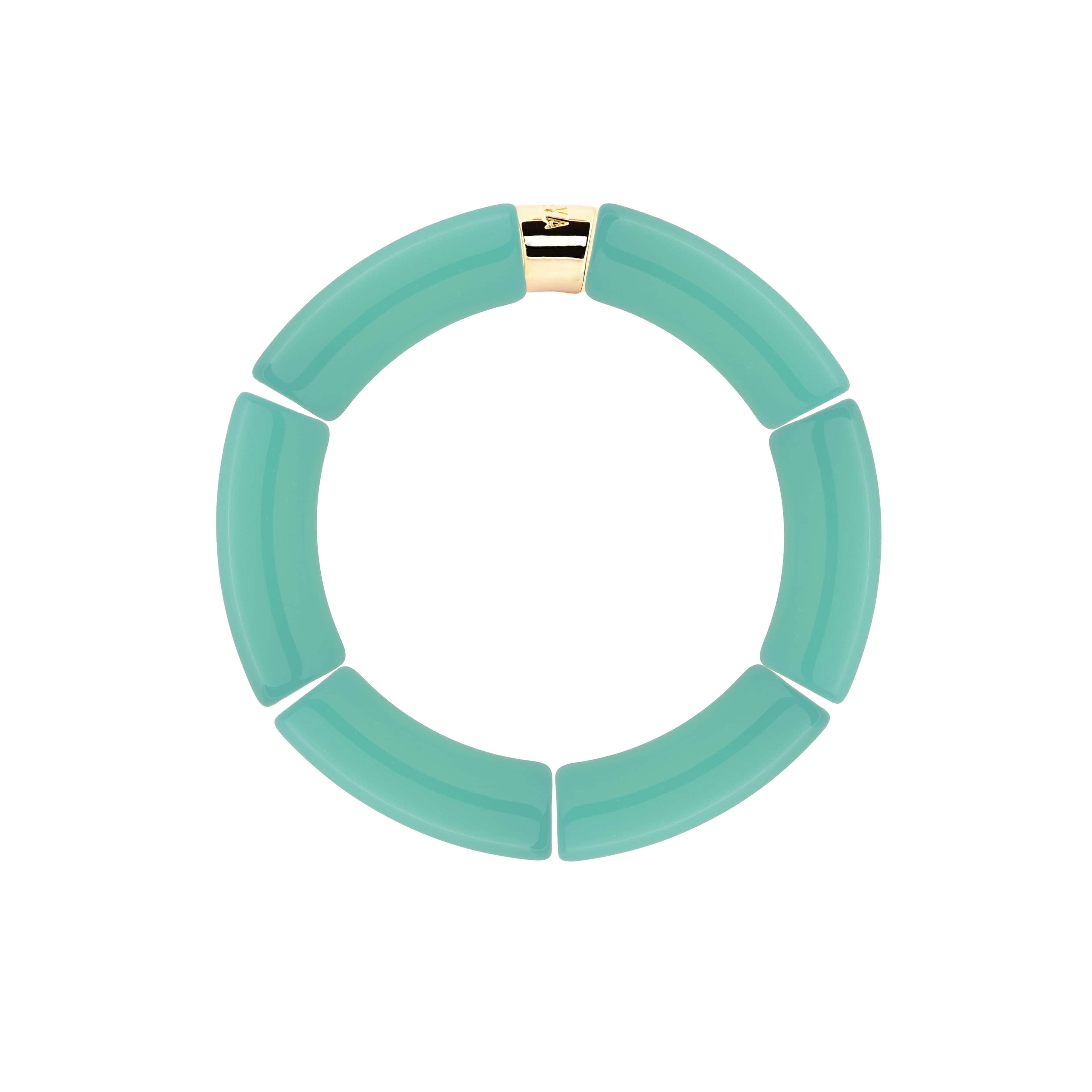 Bracelet Pipoca Brasil Riviera Turquesa Parabaya