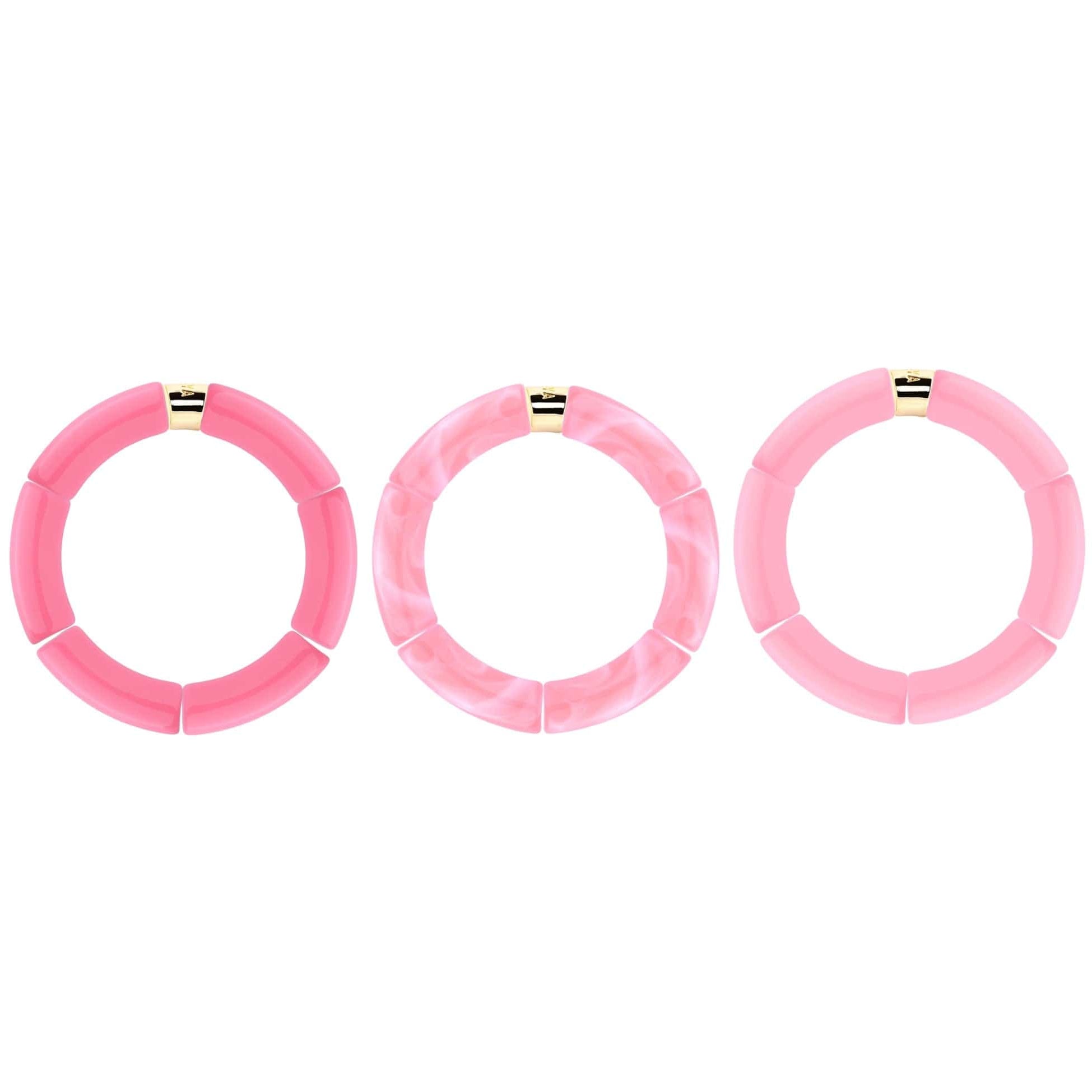 Bracelet Pipoca Flamingo mono Parabaya