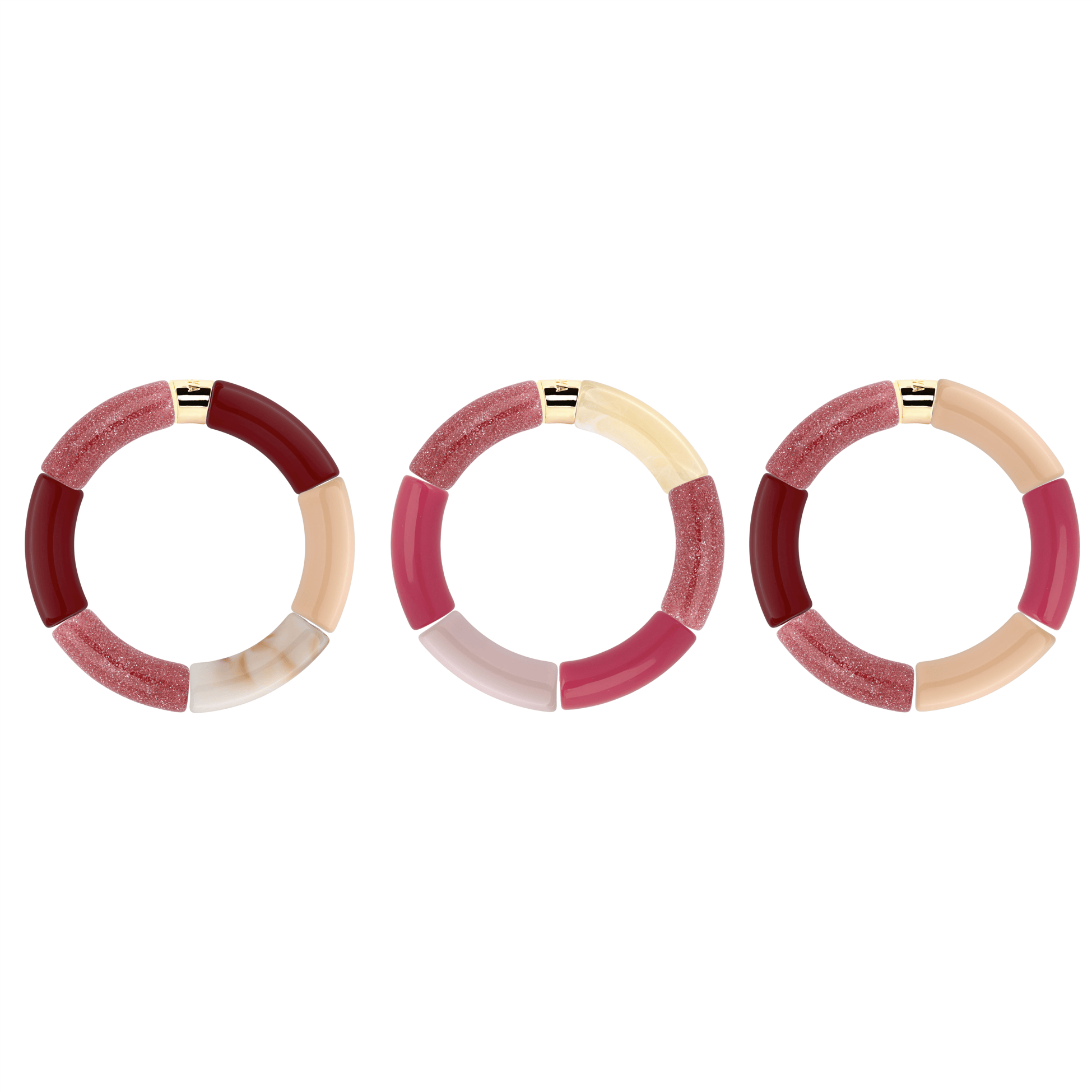 Bracelet Pipoca Frambuesa Parabaya