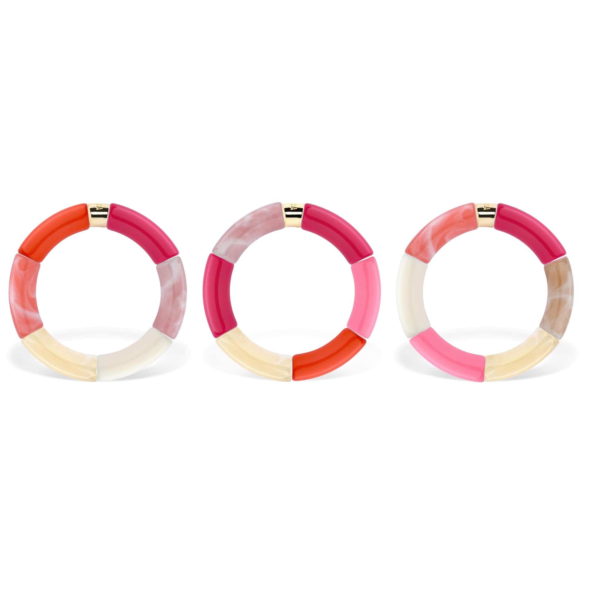 Bracelet Pipoca Morango Parabaya