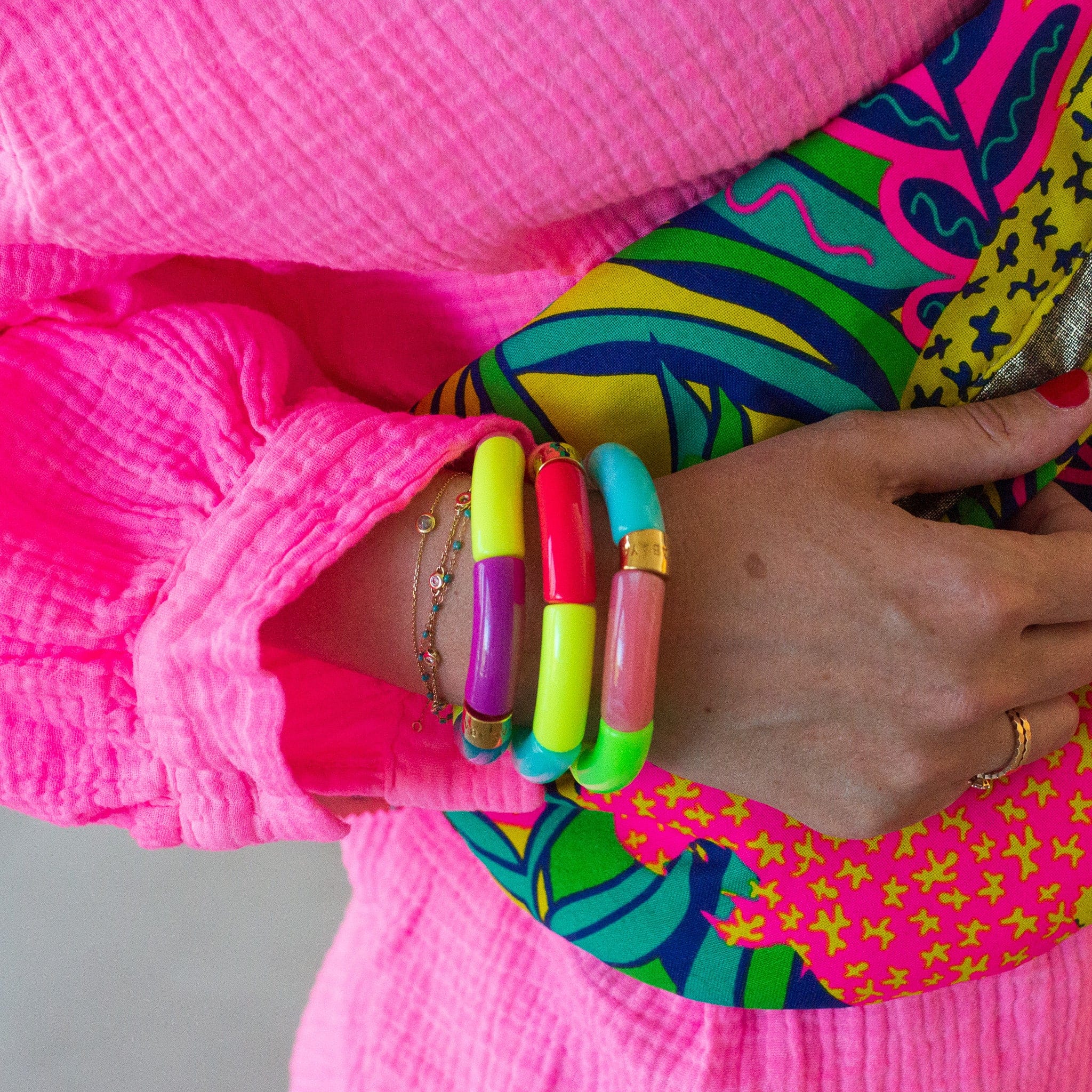 Bracelet Pipoca Néon Parabaya