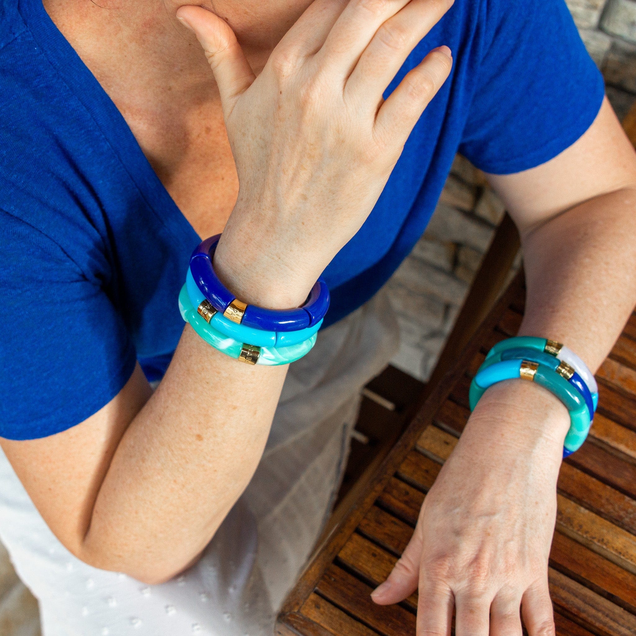 Bracelet pipoca Oceano mono Parabaya