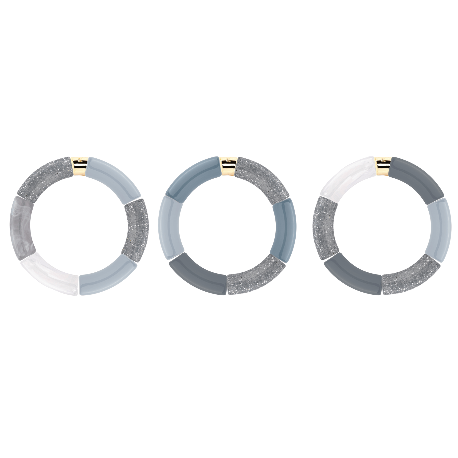 Bracelet Pipoca Prata Parabaya