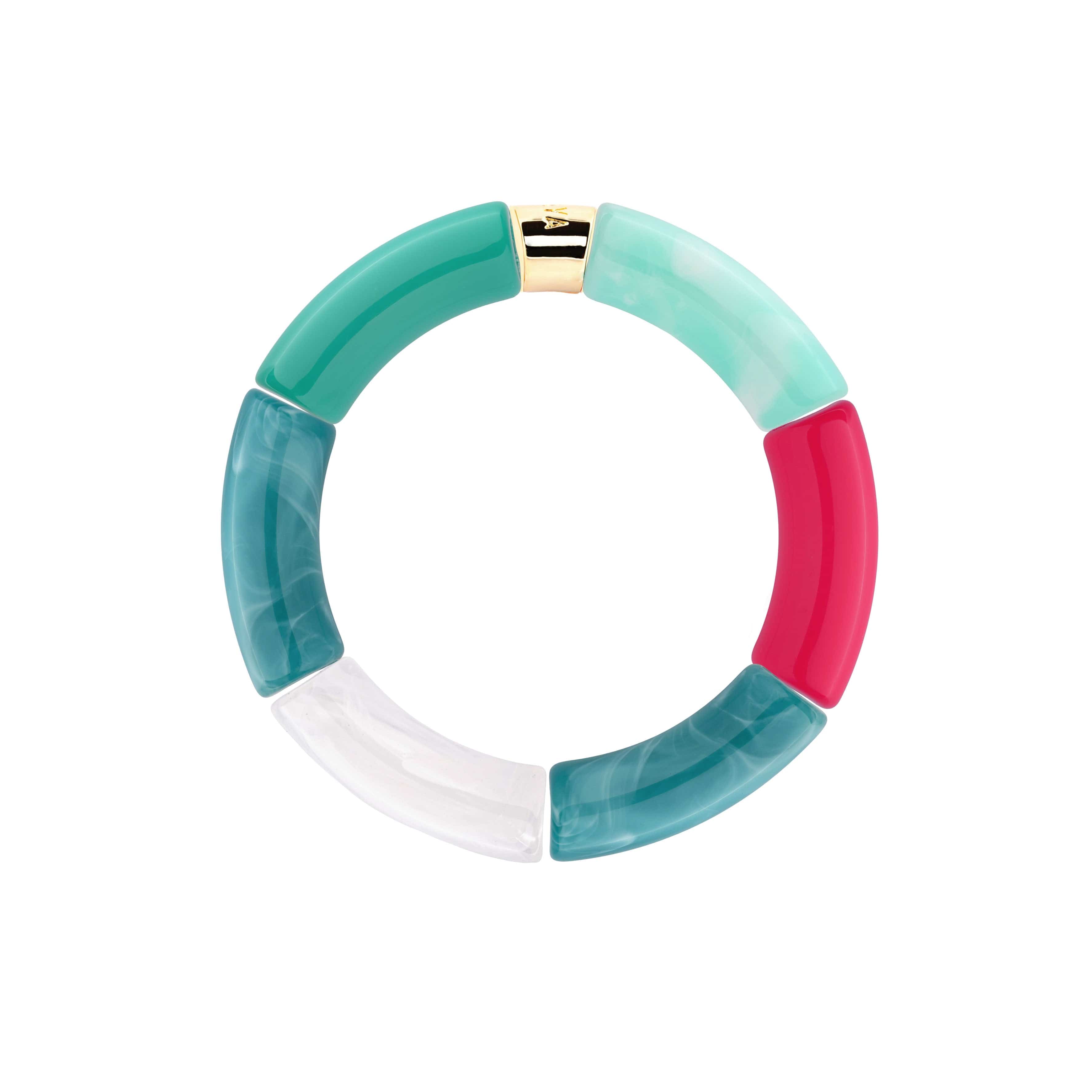 Bracelet Pipoca Turquesa Parabaya