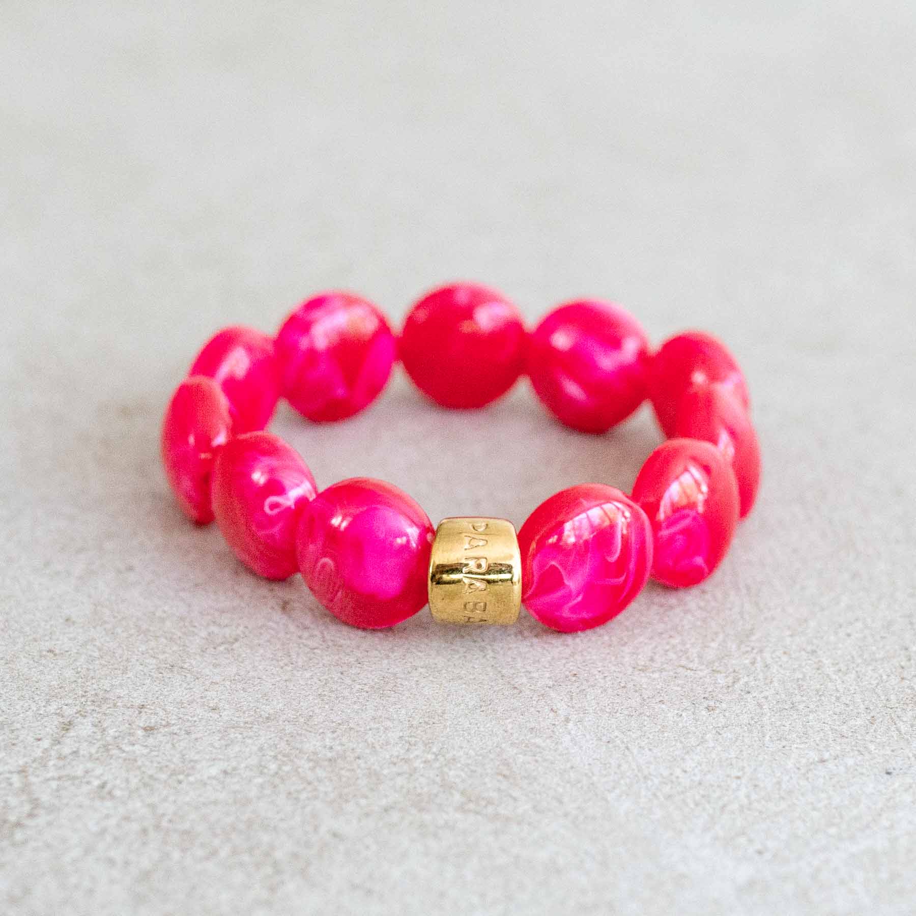 Coffret maman enfant bracelets assortis crème | Matchy-Matchy Parabaya Parabaya