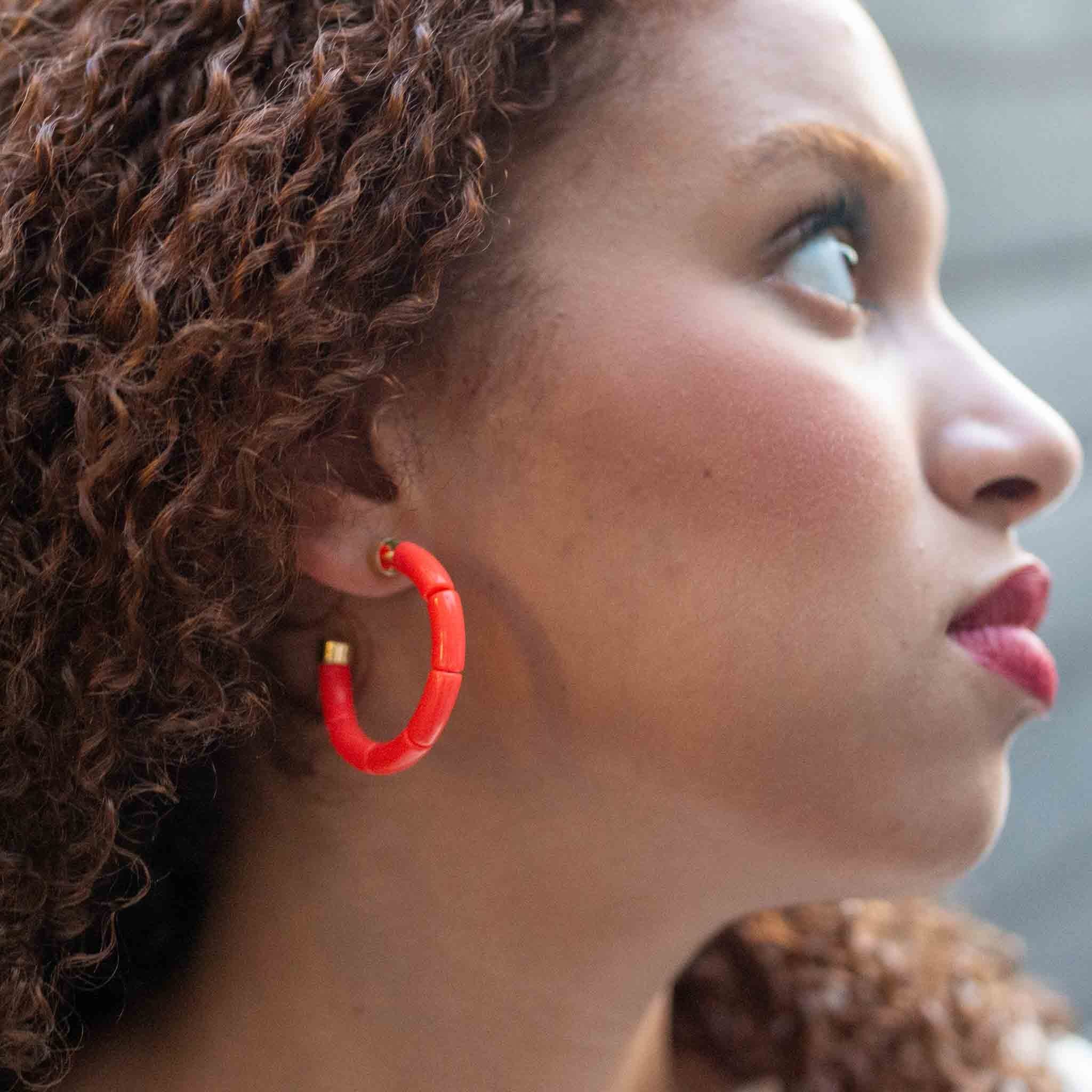 Lot de perles Mix & Match - ORANGE CORAIL Parabaya