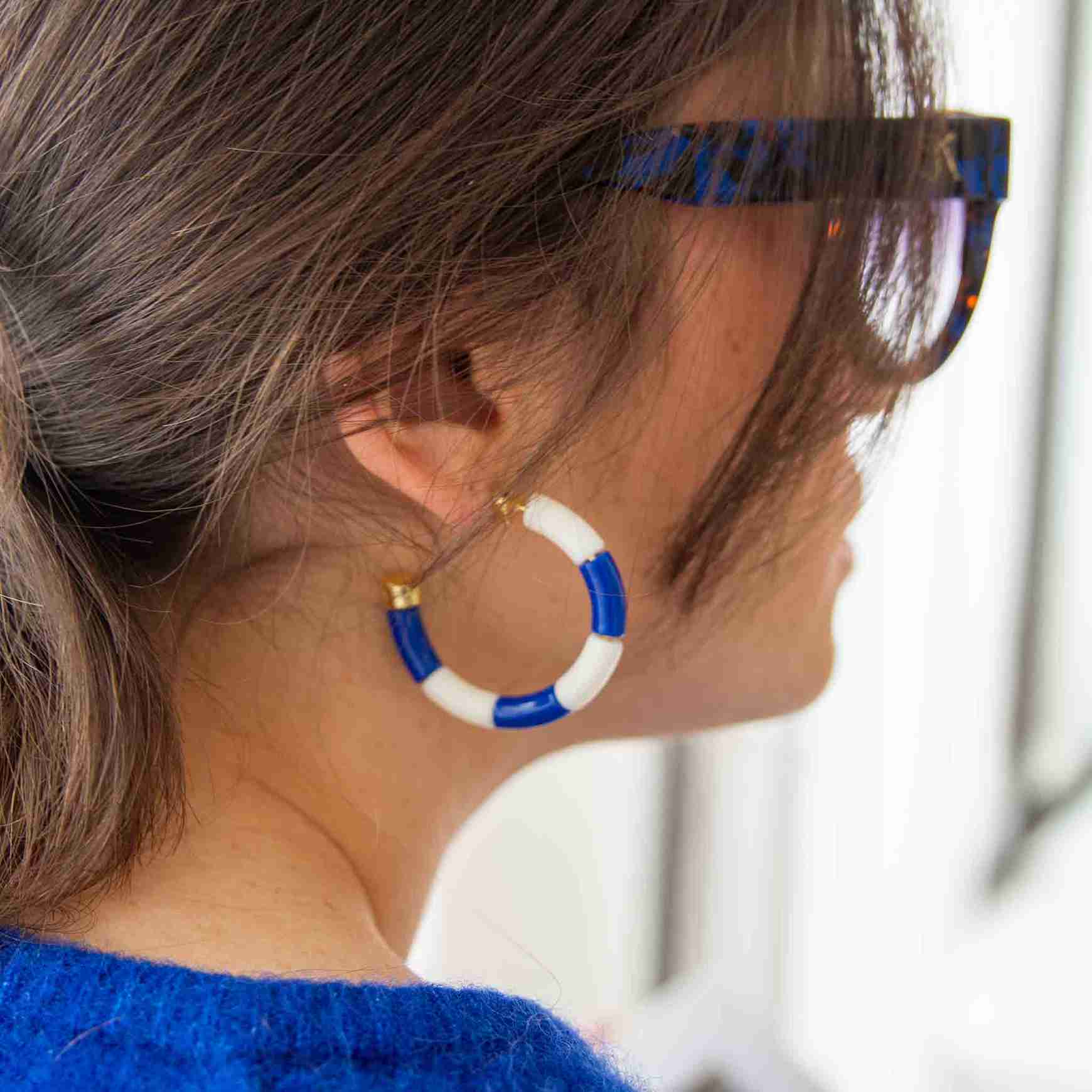 En vacances - boucles d'oreilles
