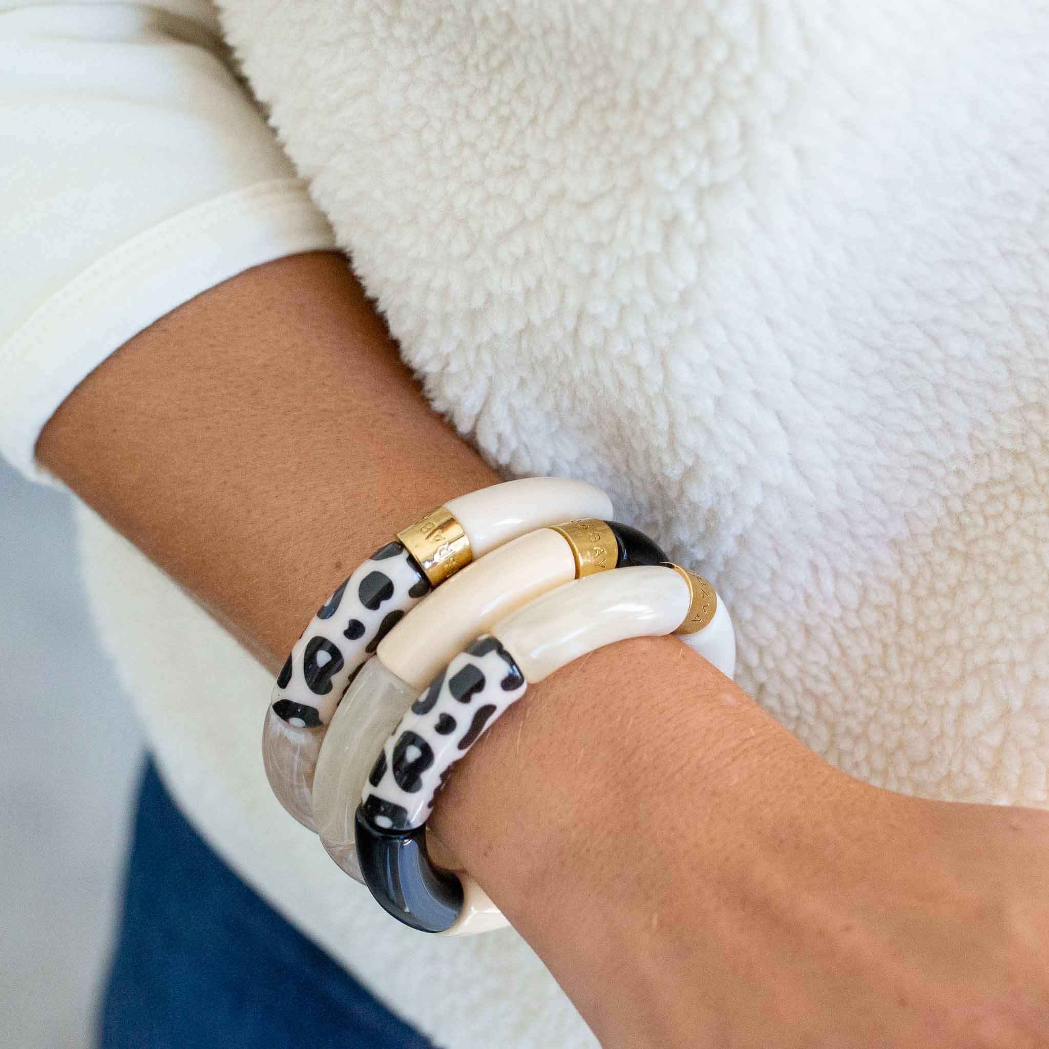 Les bracelets léopards