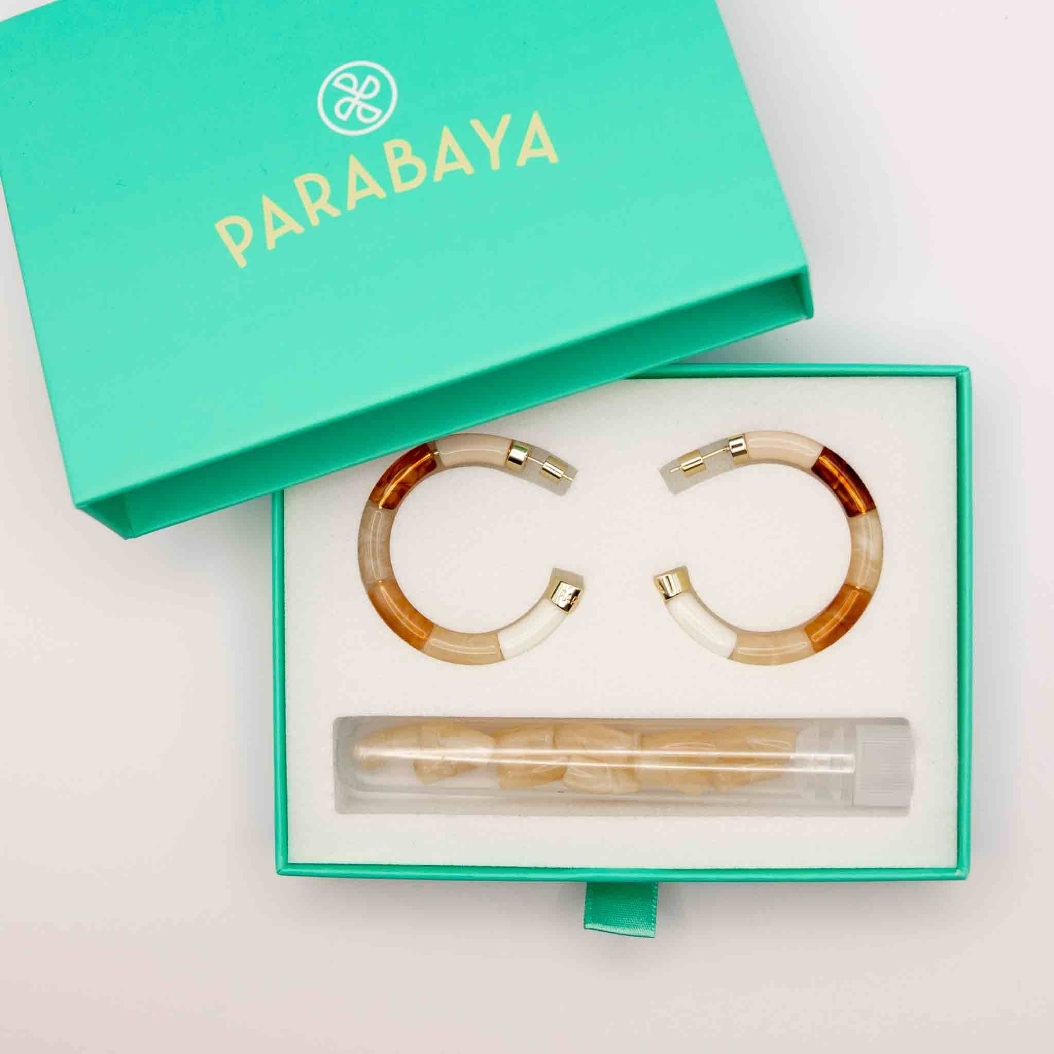 Boucles d'oreilles Bola - CAFÉ Parabaya