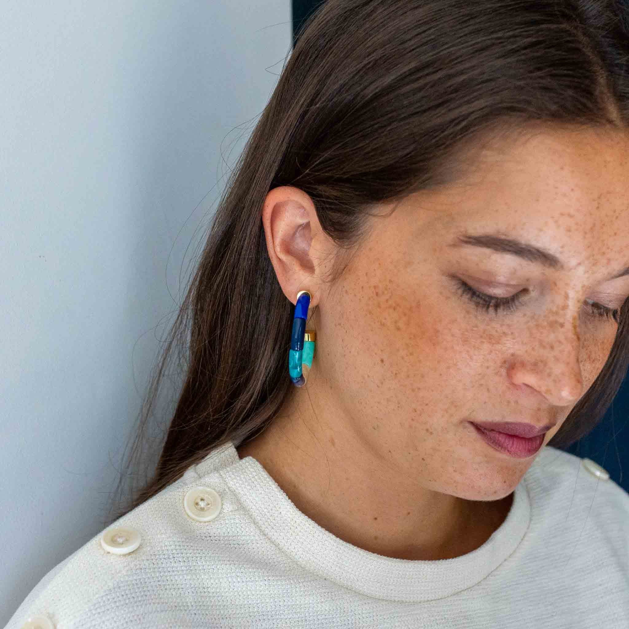 Boucles d'oreilles Bola - MAR Parabaya