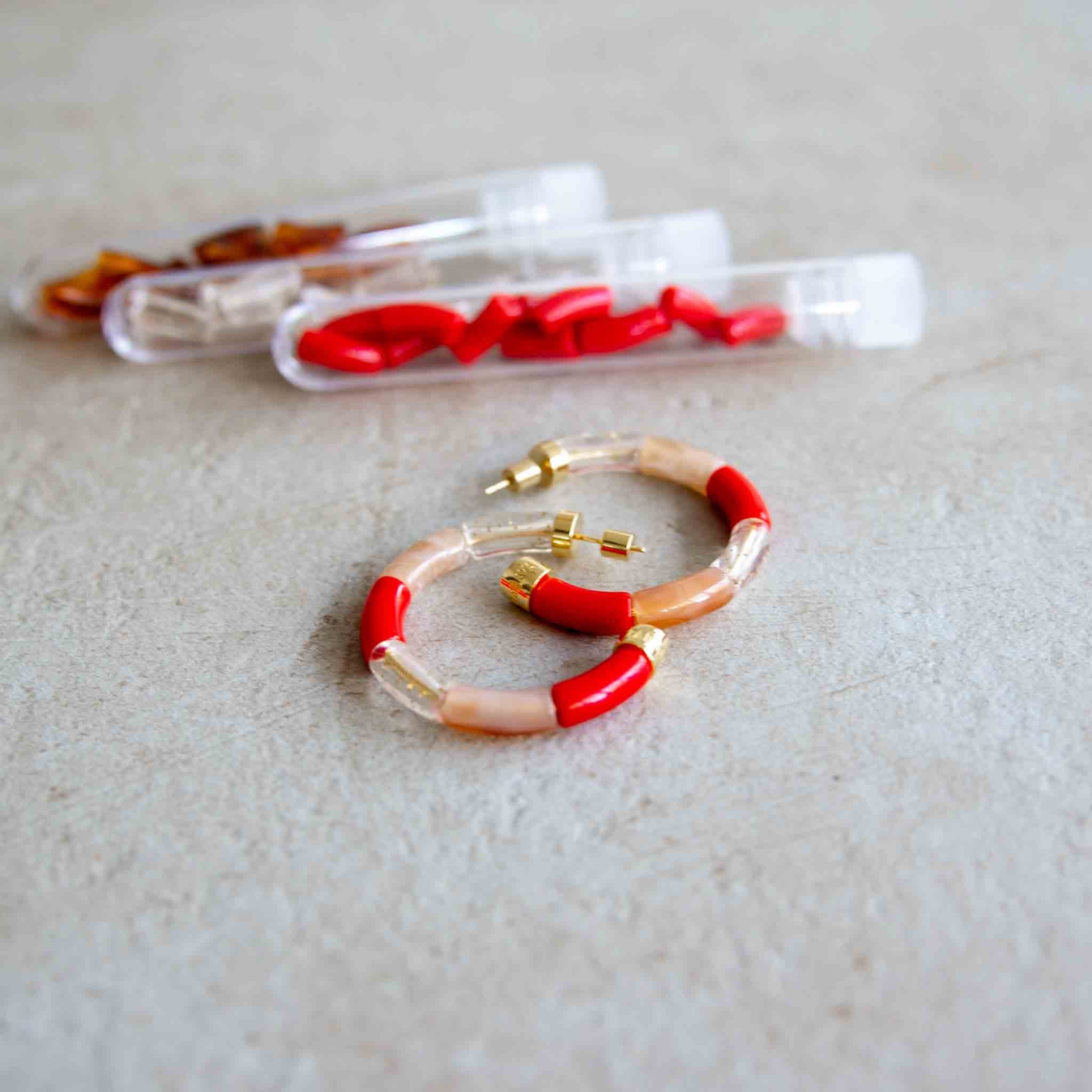 Boucles d'oreilles Bola - NATAL Parabaya