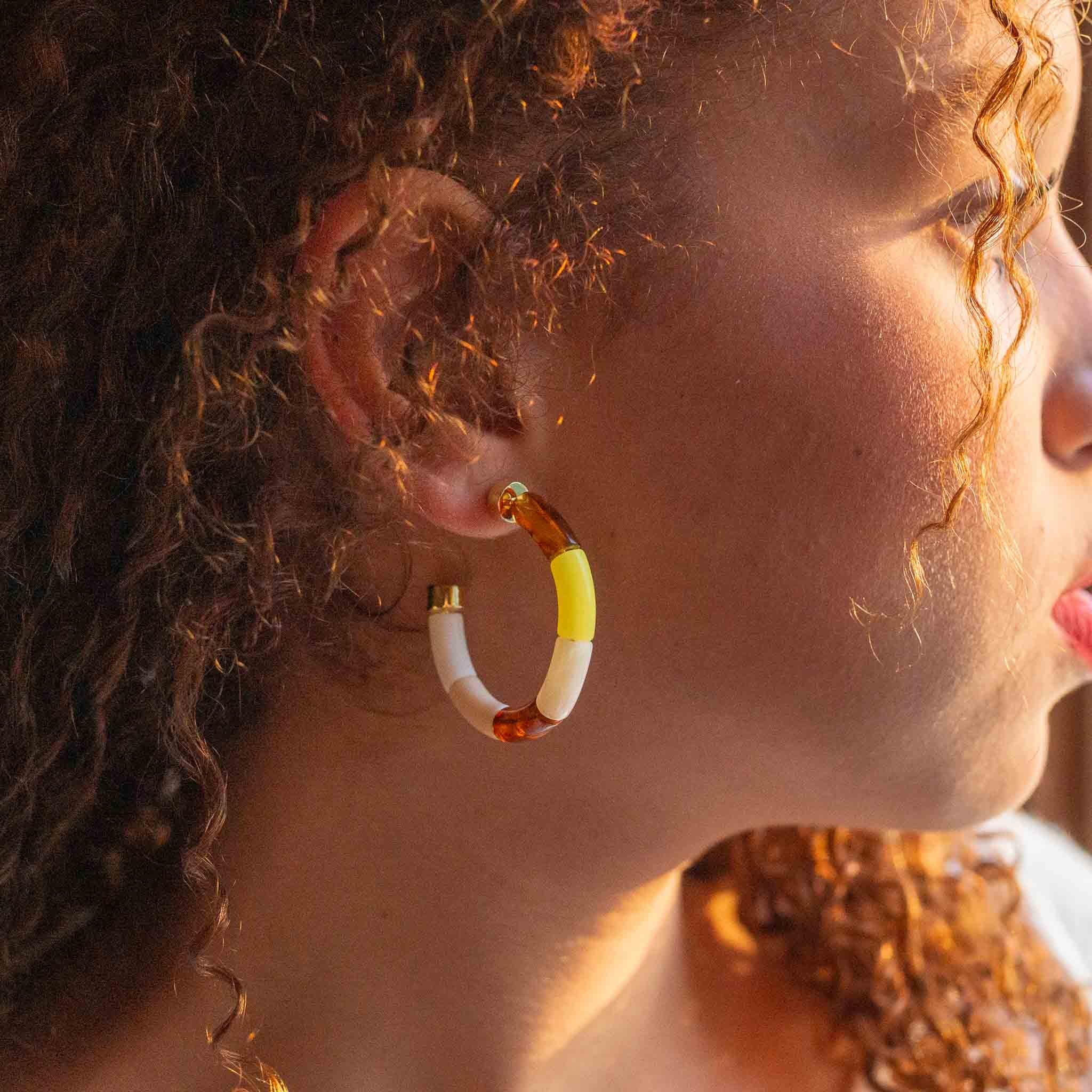 Boucles d'oreilles Bola - PANTERA Parabaya