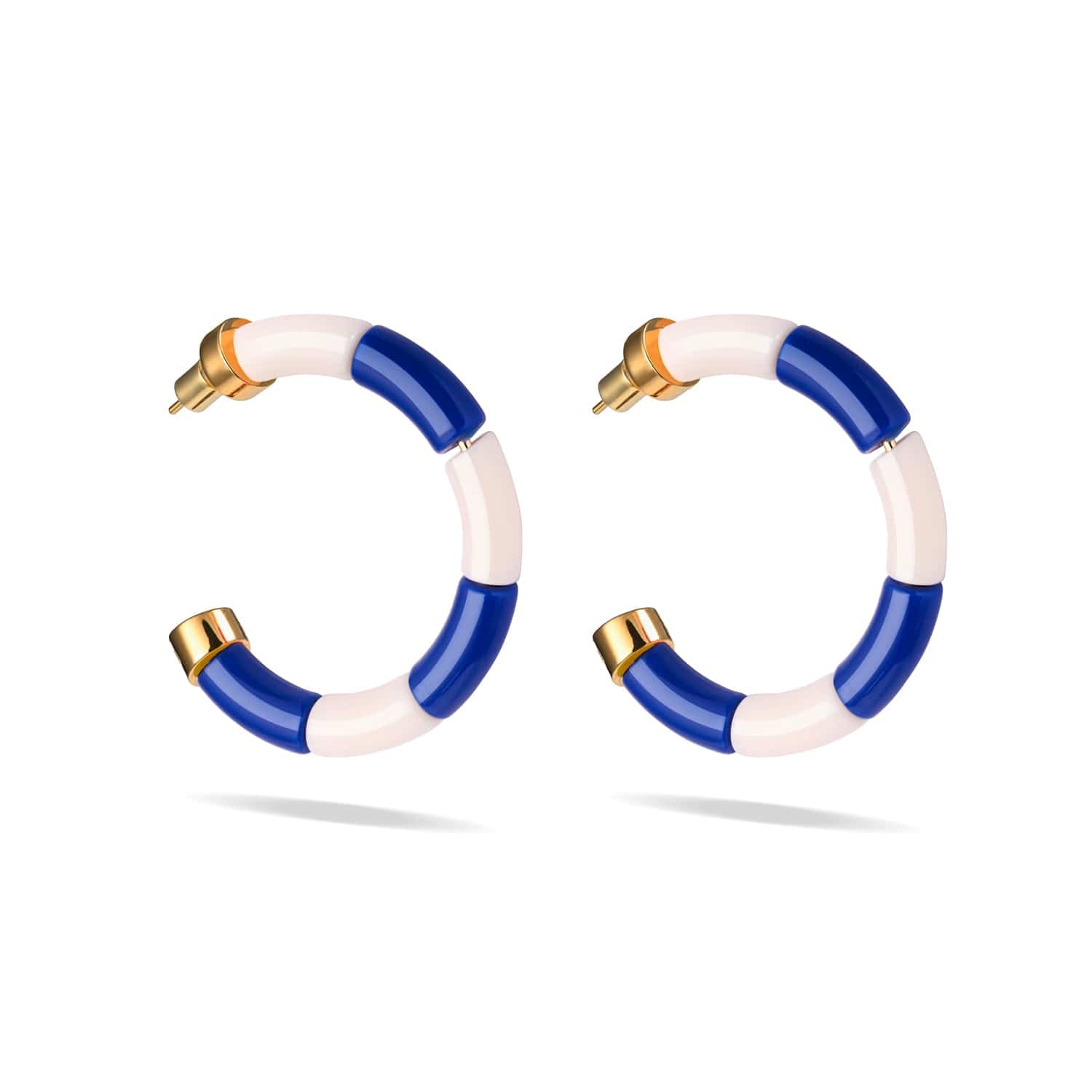 Boucles d'oreilles Bola Riviera Cobalt Parabaya