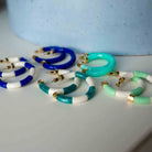 Boucles d'oreilles Bola Riviera Lagon Parabaya