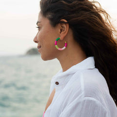 Boucles d'oreilles Bola - Manda