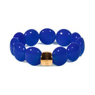 Bracelet bleu cobalt femme | Bombom Cobalt Parabaya Parabaya