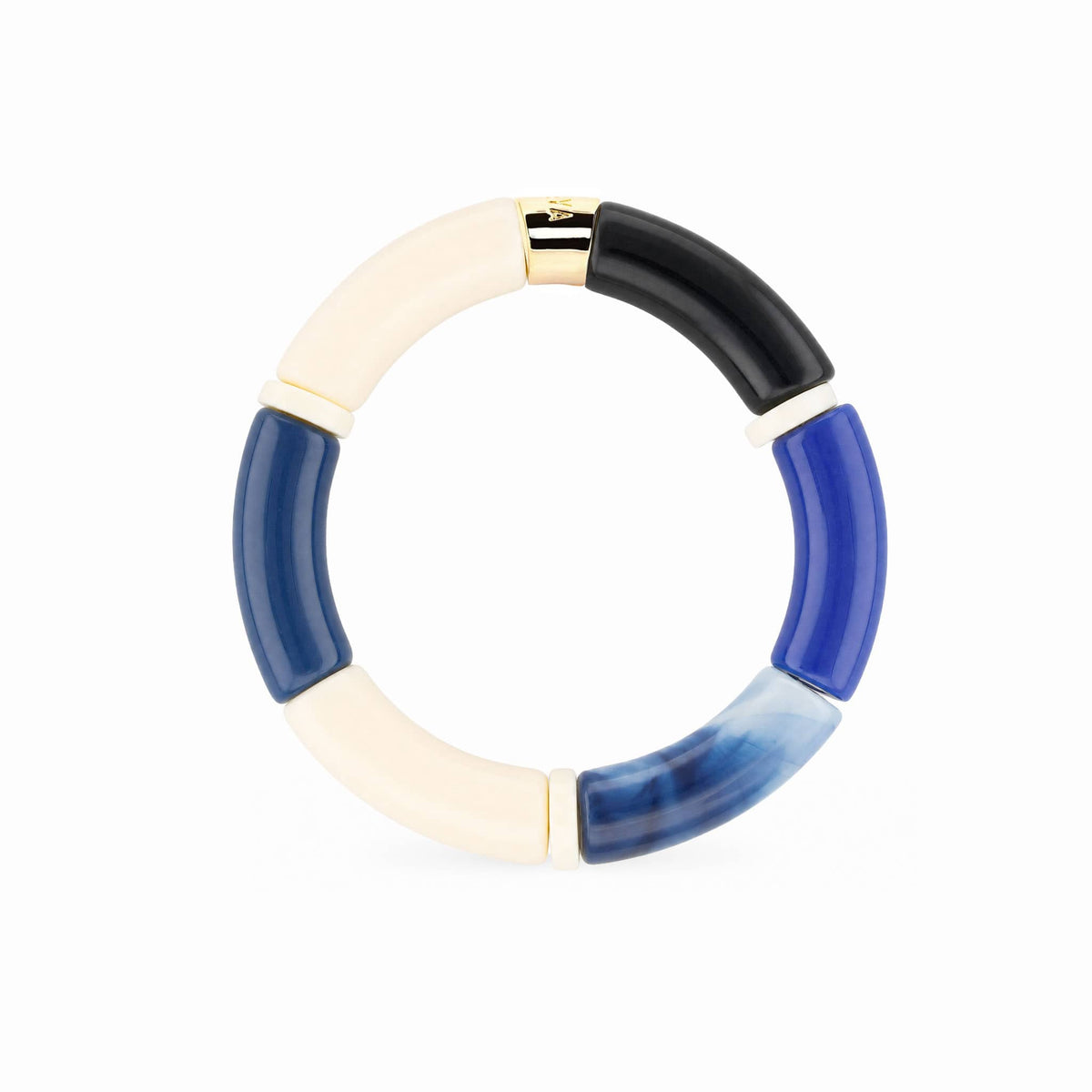 Bracelet bleu cobalt femme | Pipoca Cobalt Parabaya Parabaya