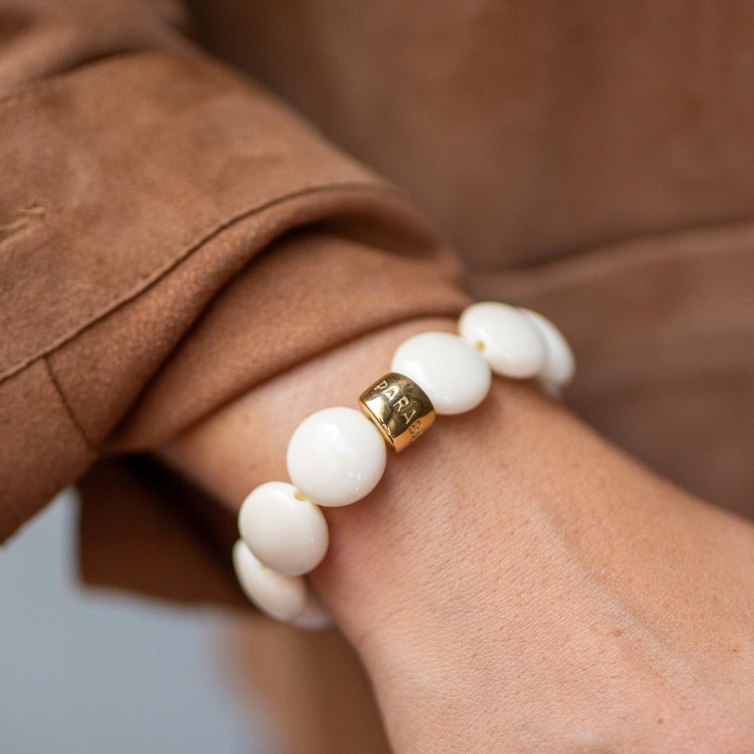 Bracelet Bombom Creme Parabaya
