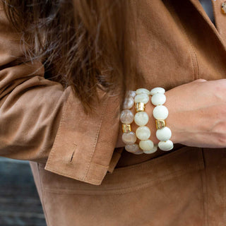 Bombom Cream Bracelet