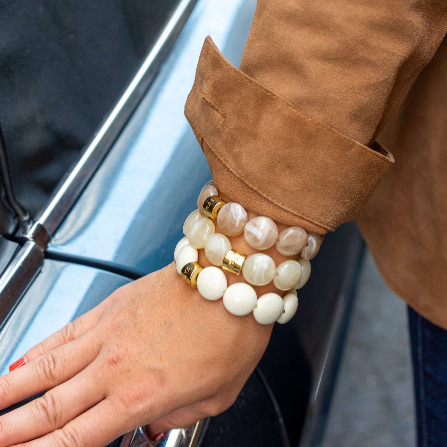 Bracelet Bombom Creme Parabaya