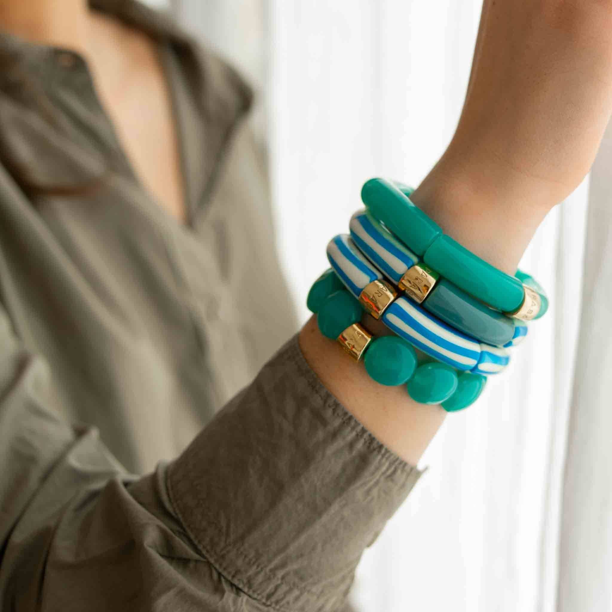 Bracelet Bombom Turquesa Parabaya