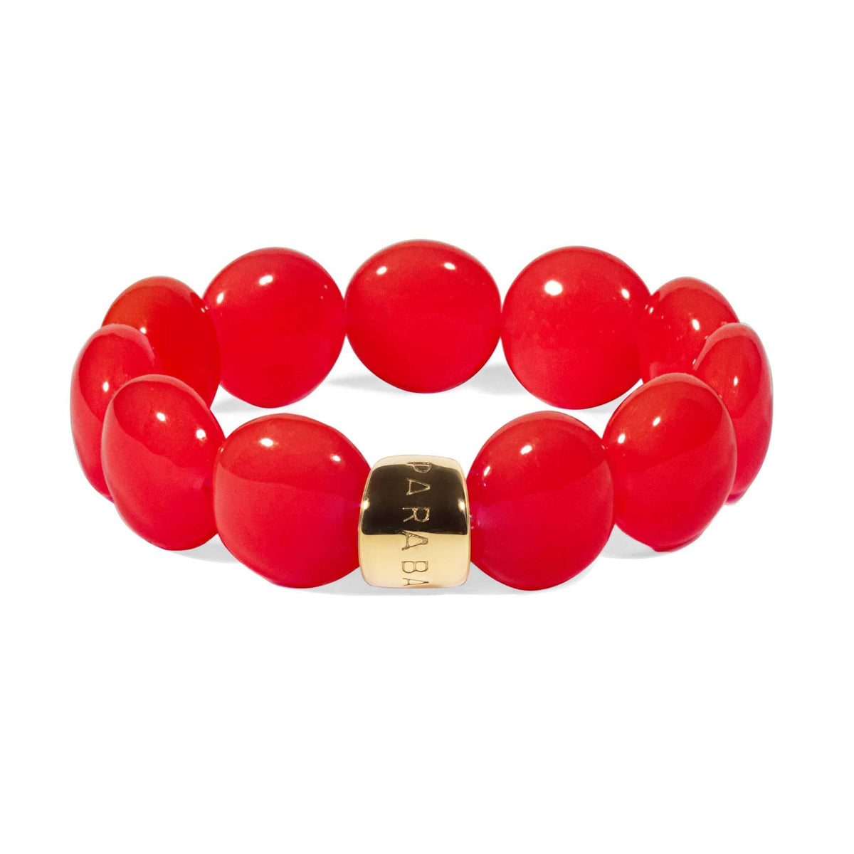 Bracelet bordeaux rouge femme | Bombom Grenat Parabaya Parabaya