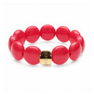 Bracelet bordeaux rouge femme | Bombom Grenat Parabaya Parabaya