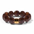 Bracelet chocolat terracotta femme | Bombom Terra Parabaya