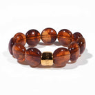 Bracelet chocolat terracotta femme | Bombom Terra Parabaya