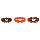 Bracelet chocolat terracotta femme | Bombom Terra Parabaya