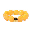 Bracelet jaune femme | Bombom Ligne Amarelo Parabaya Parabaya