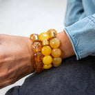 Bracelet jaune femme | Bombom Ligne Amarelo Parabaya Parabaya