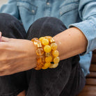 Bracelet jaune femme | Bombom Ligne Amarelo Parabaya Parabaya