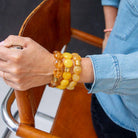 Bracelet jaune femme | Bombom Ligne Amarelo Parabaya Parabaya