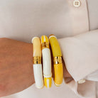 Bracelet jaune femme | Pipoca Amarelo Parabaya Parabaya